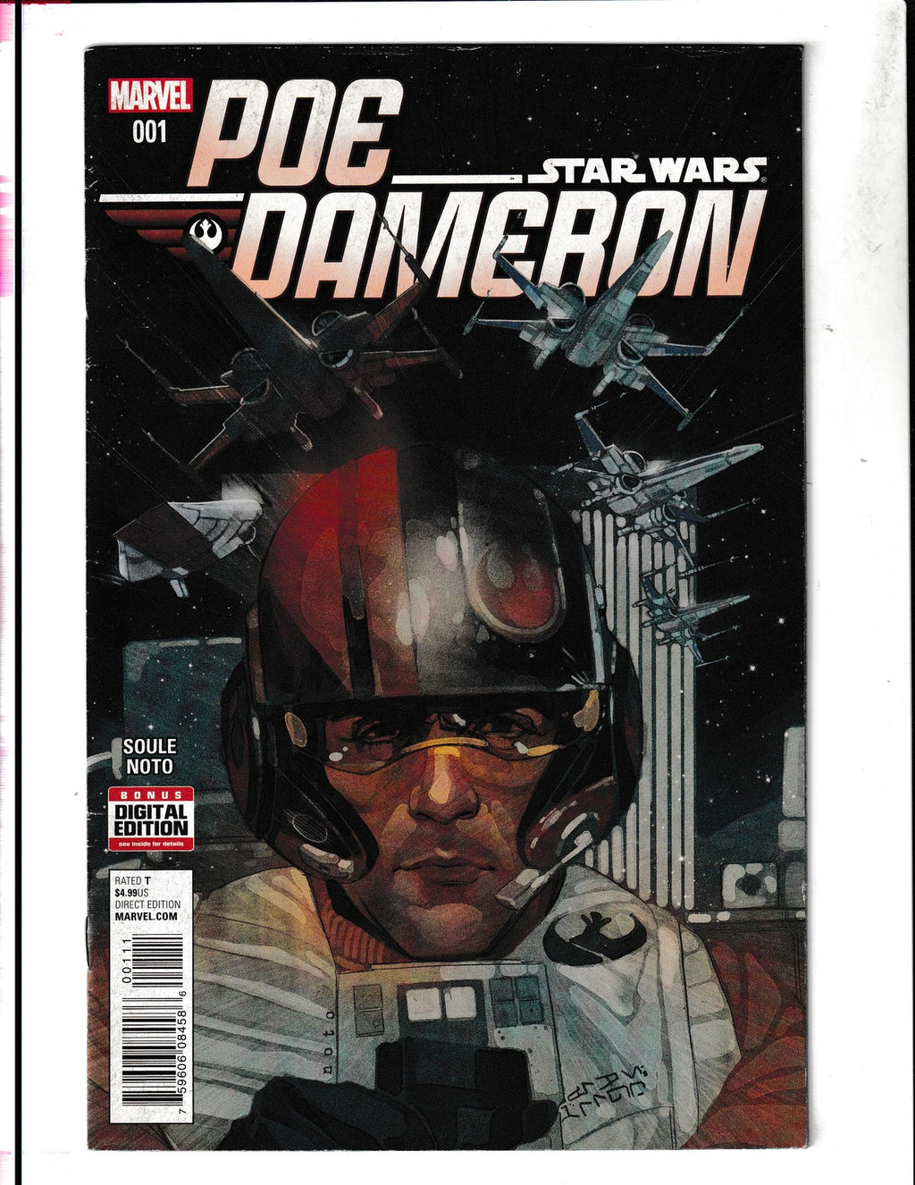 Star Wars: Poe Dameron #1 (2016) 1st Poe Dameron and BB-8 Marvel Comics