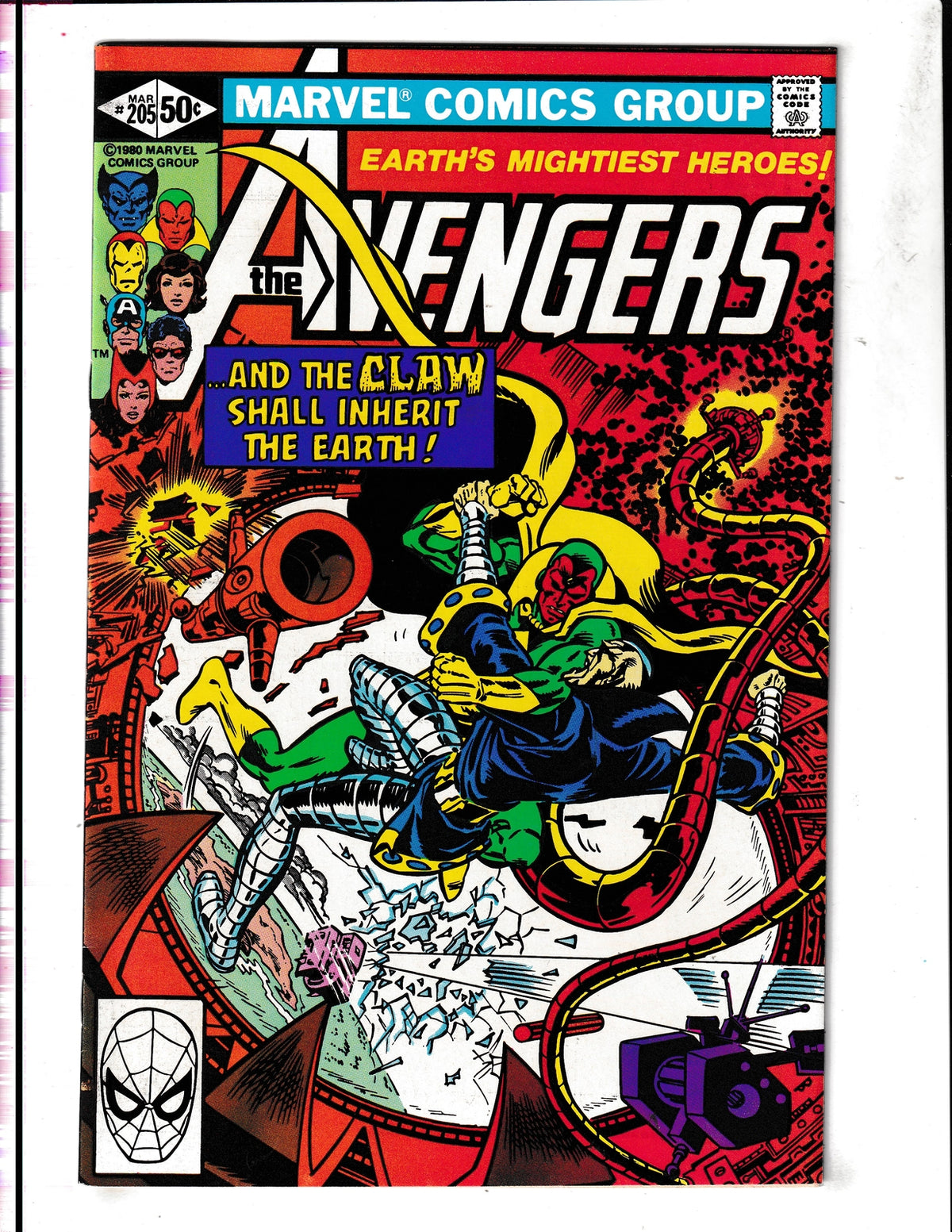 Avengers #205 (1981) Marvel Comics