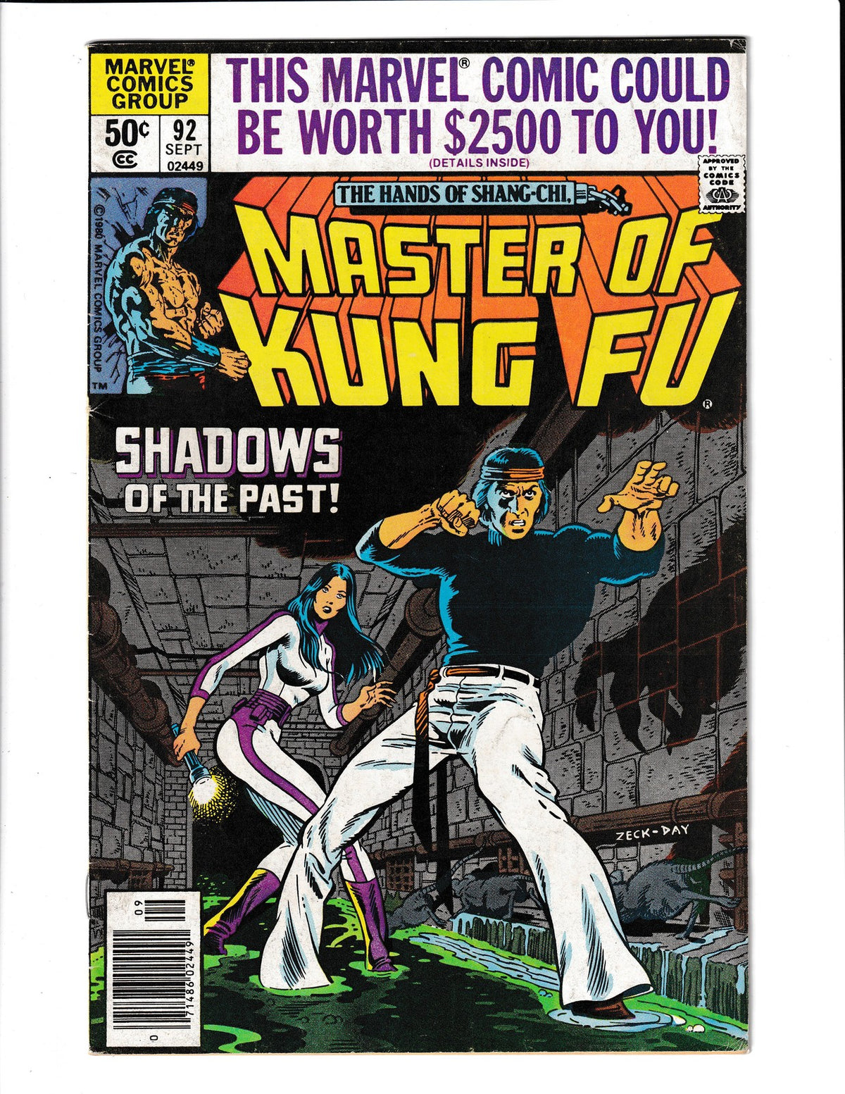 Master of Kung-Fu #92 (1980) Marvel Comics