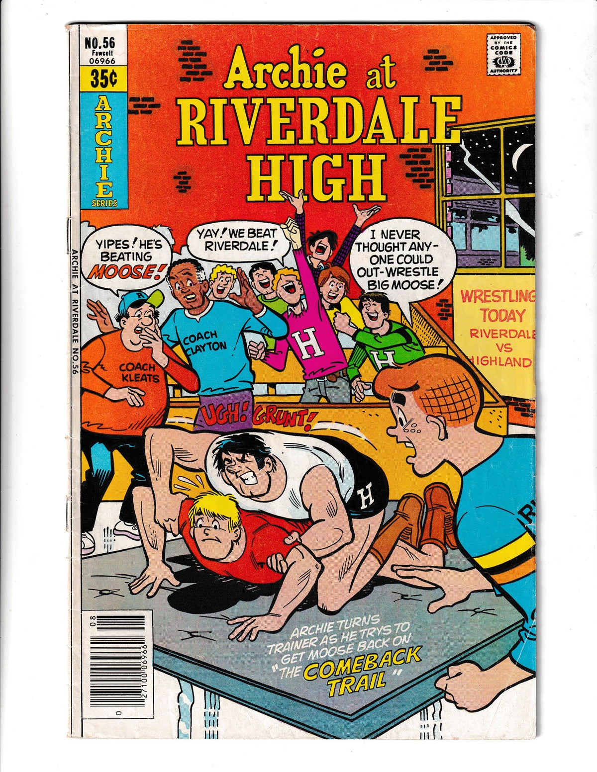 Archie at Riverdale High #56 (1978) Archie Comics