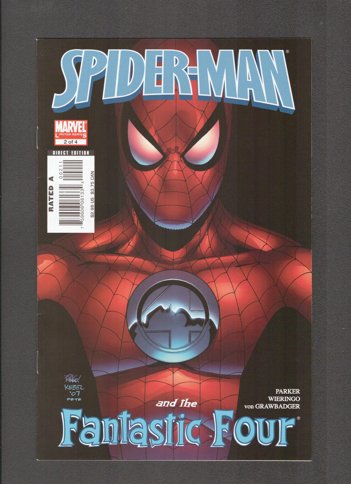 Spider-Man and the Fantastic Four #2 (2007) Karl Kesel Marvel Comics