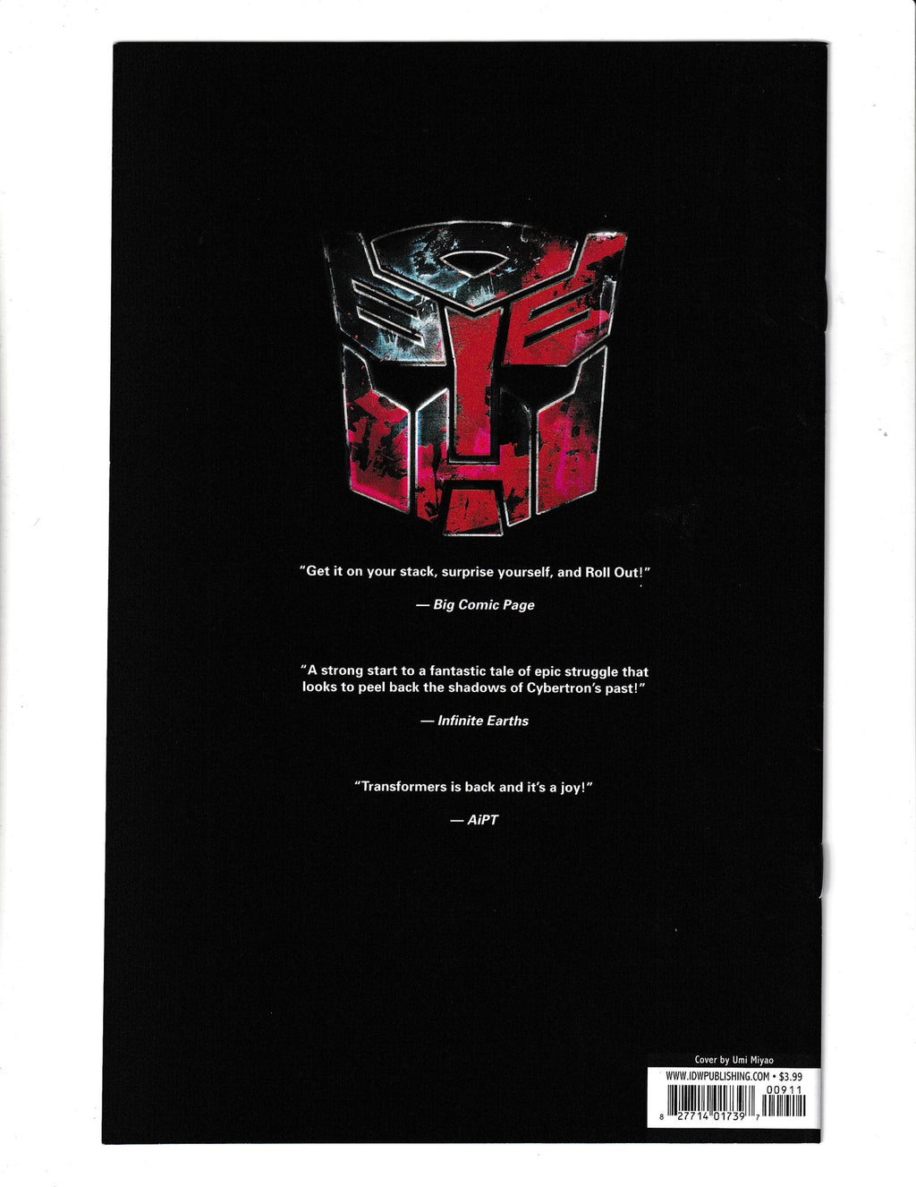 Transformers: Robots In Disguise #9 (2012) IDW Comics