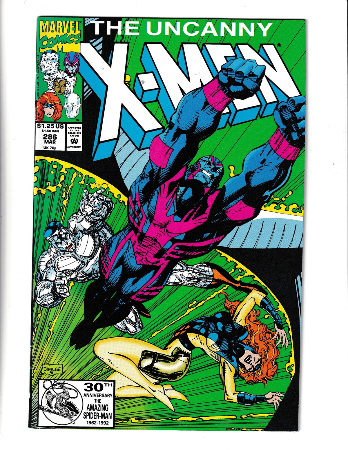 Uncanny X-Men #286 (1992) Marvel Comics SKU:2455