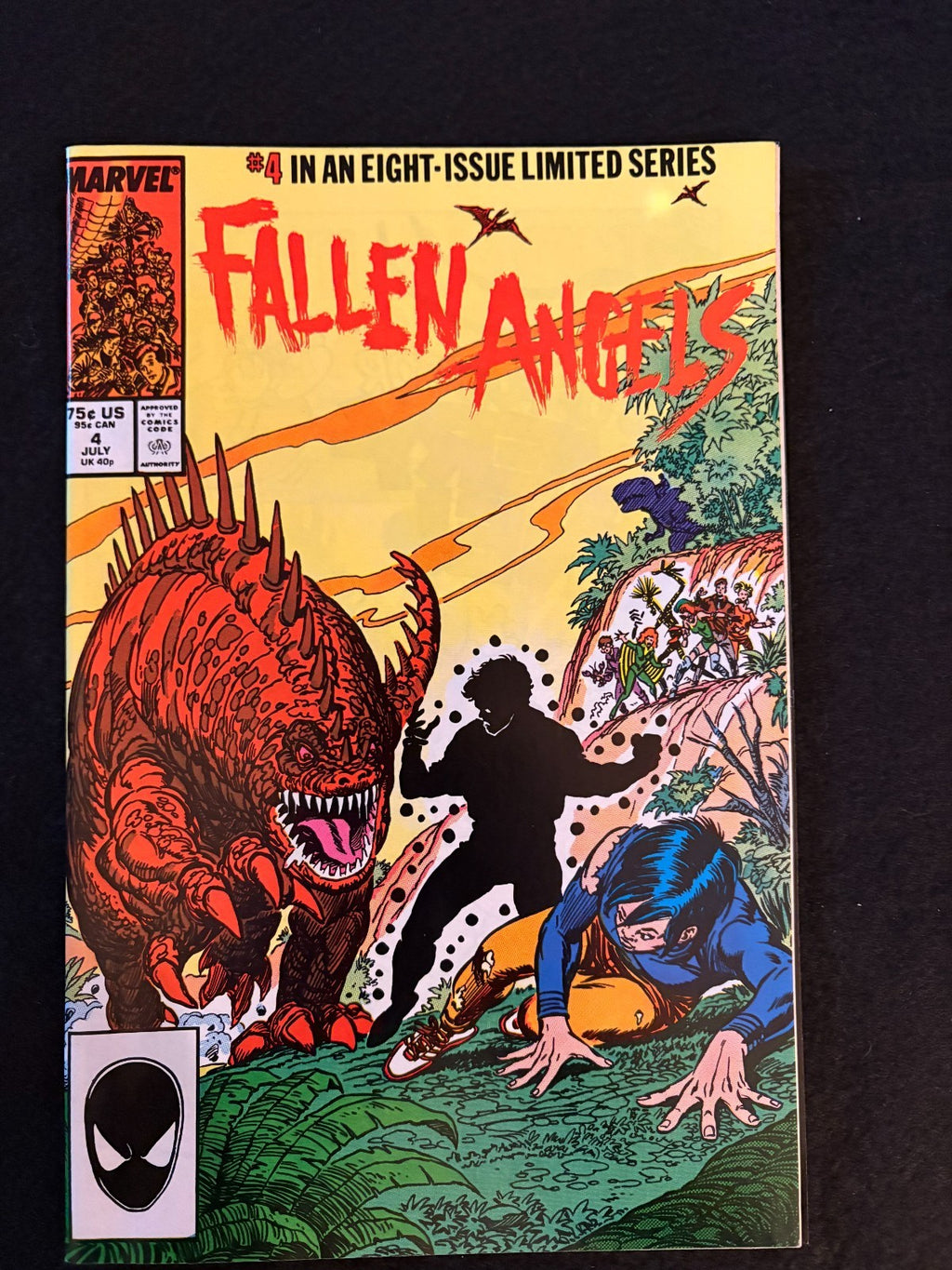 Fallen Angels- Complete Set of 8 - #1-8  (1987) Marvel
