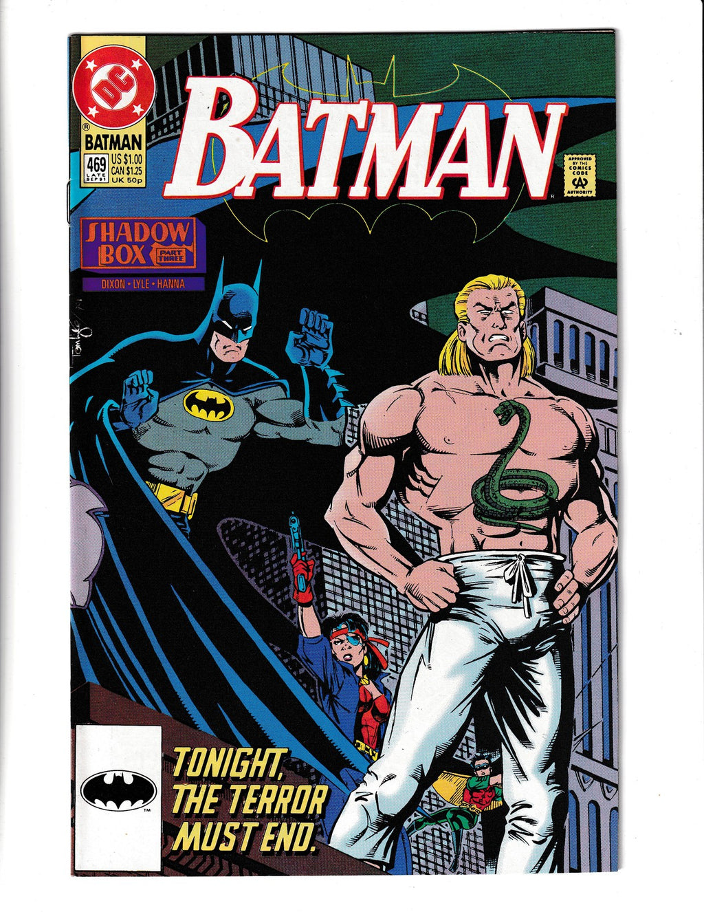 Batman #469 (1991) DC Comics SKU:2562
