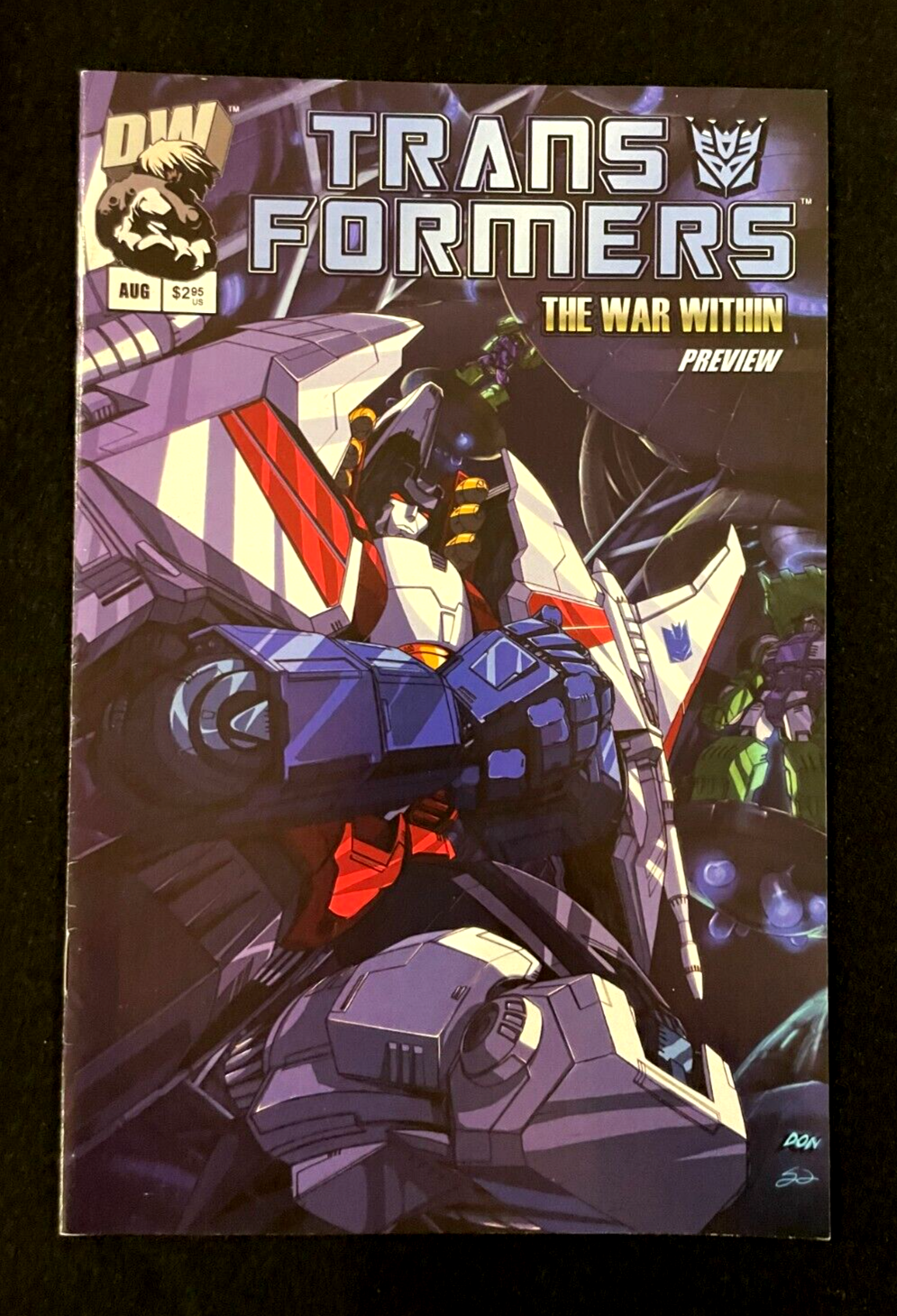 Transformers: The War Within - Set of 6 plus Preview  #1-6 (2002/03) DW Comics