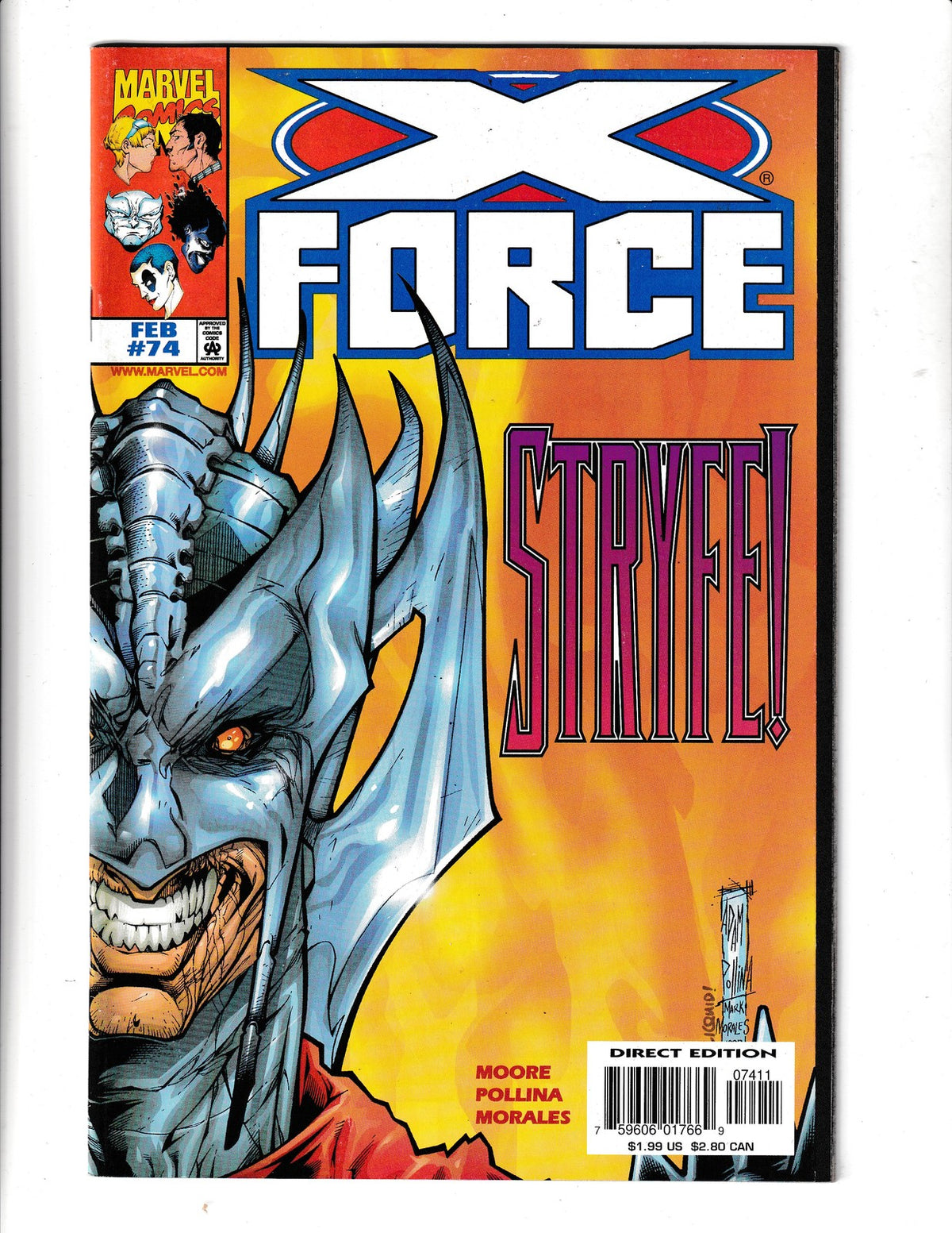 X-Force #74 (1998) Stryfe Marvel Comics