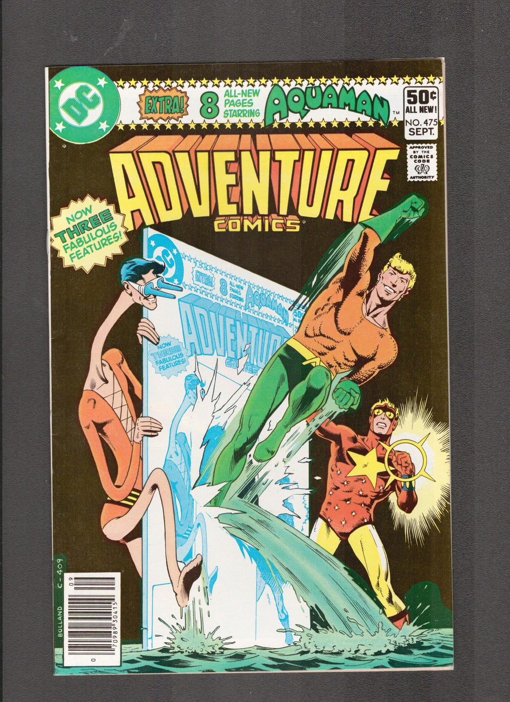 Adventure Comics #475 (1980) Starman & Plastic Man DC Comics