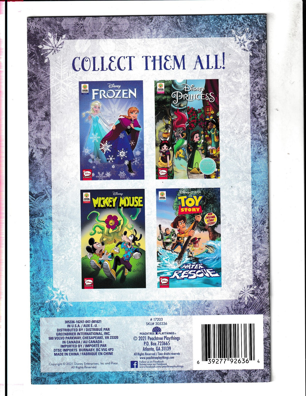 Disney's Frozen #5 (2021) Peach Tree Comics