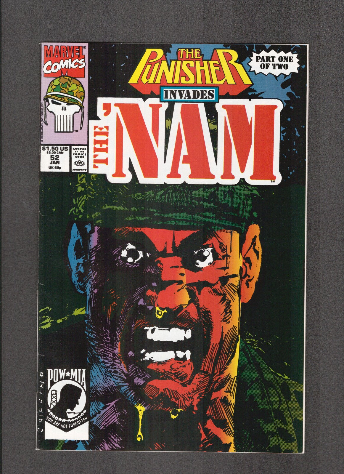 NAM #52 (1991) Punisher Invades Pt 1 Marvel Comics