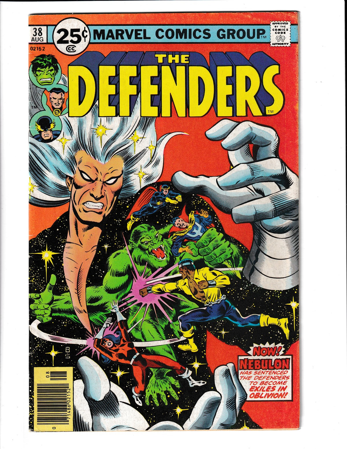 Defenders #38 (1976) Value Stamp B06 Conan the Barbarian Marvel Comics