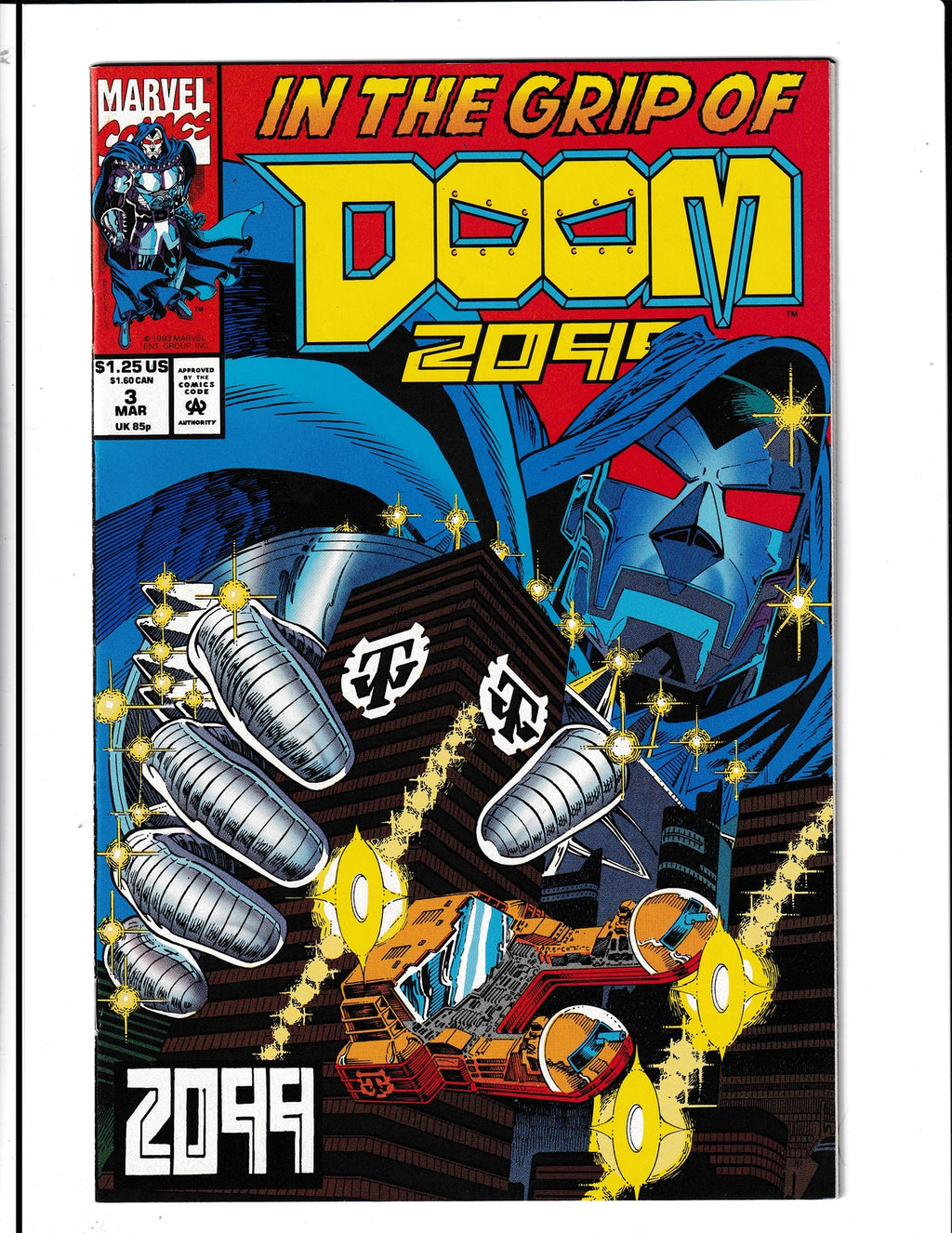 Doom 2099 #3 (1993) Higher Grade Marvel Comics