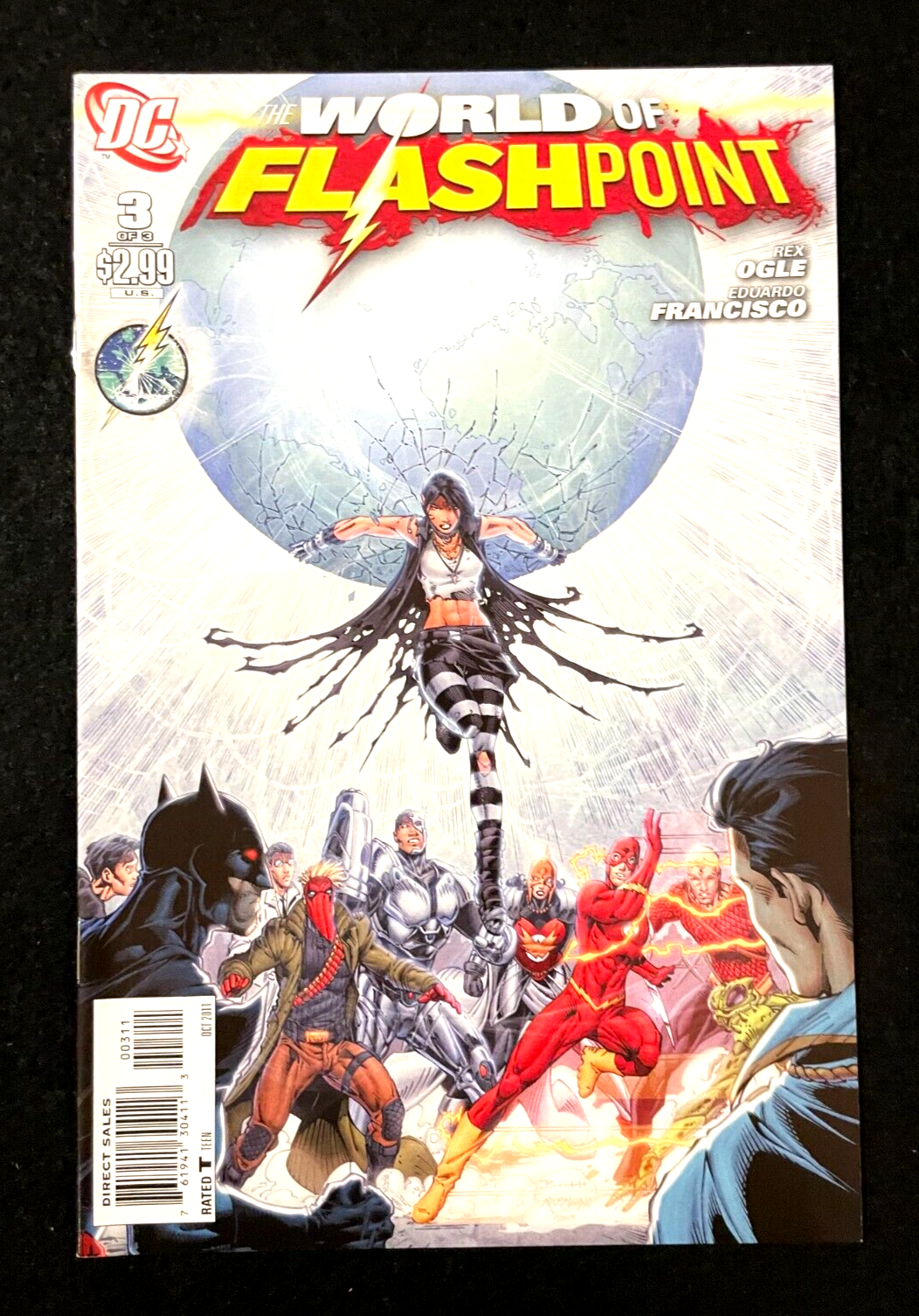 World of Flashpoint #1-3 Complete Set (2011) DC Comics