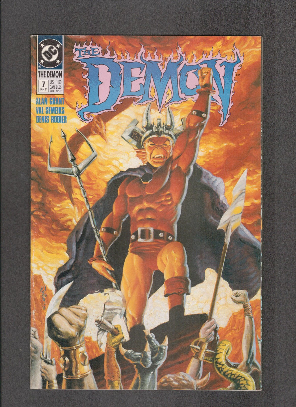 Demon #7 (1991) Denis Rodier, Val Semeiks DC Comics