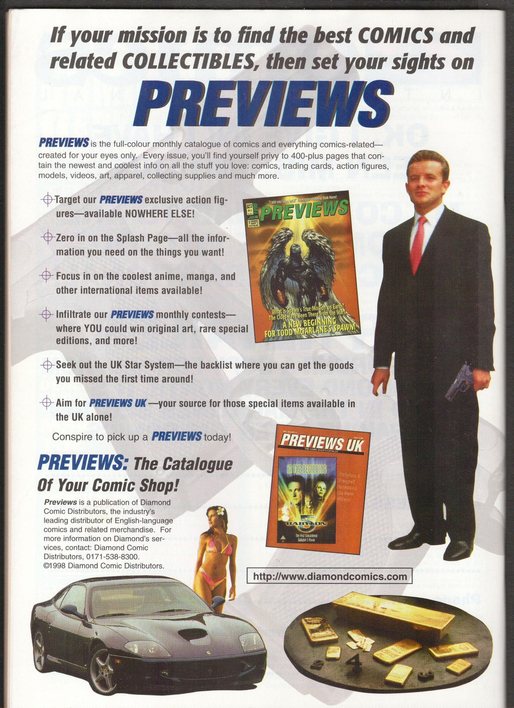 Comics International #96 (1998) Daredevil Quality Comics Comics
