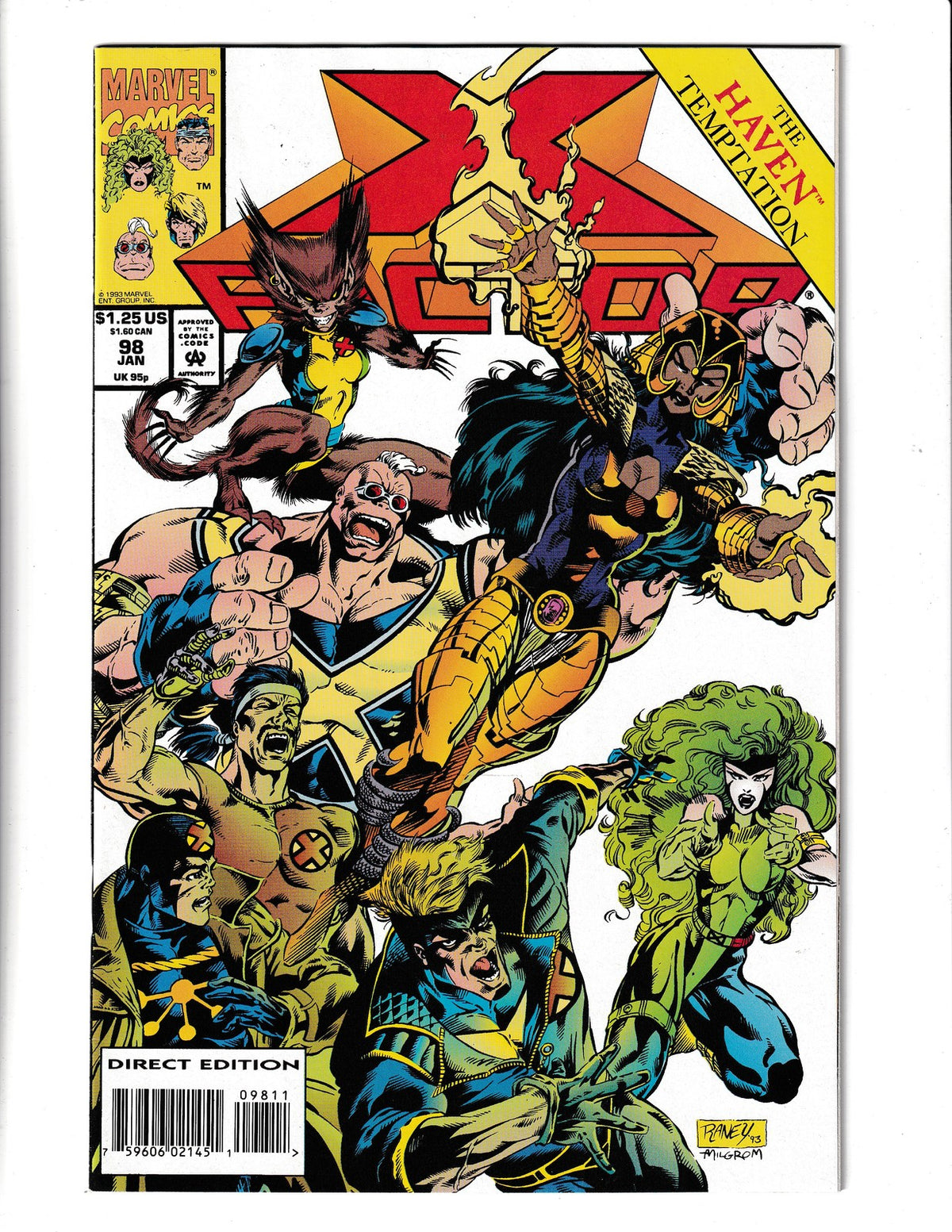 X-Factor #98 (1994) Marvel Comics SKU:2537