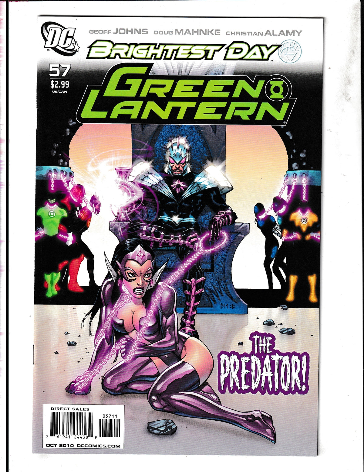 Green Lantern #57 (2010) DC Comics