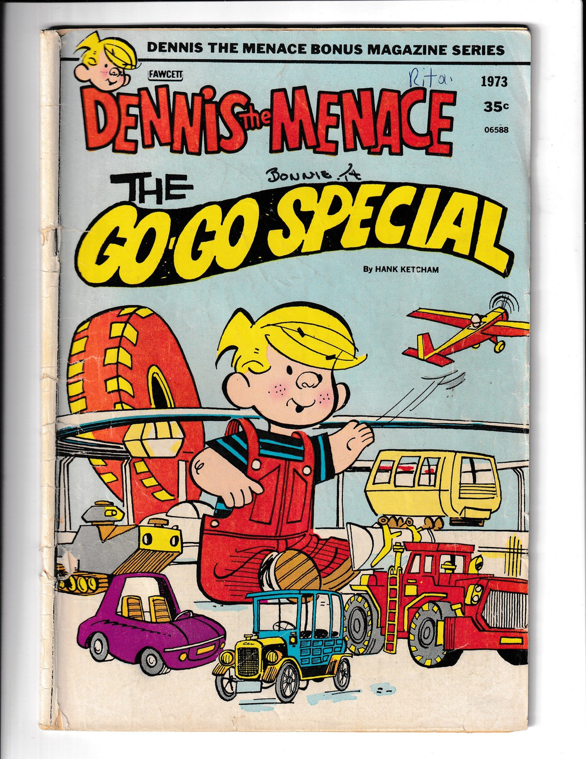 Dennis the Menace Bonus Magazine Series #112 (1973) Fawcett Comics