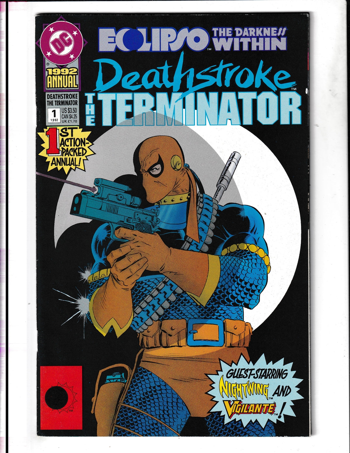 Deathstroke the Terminator Annual #1 (1992) DC Comics