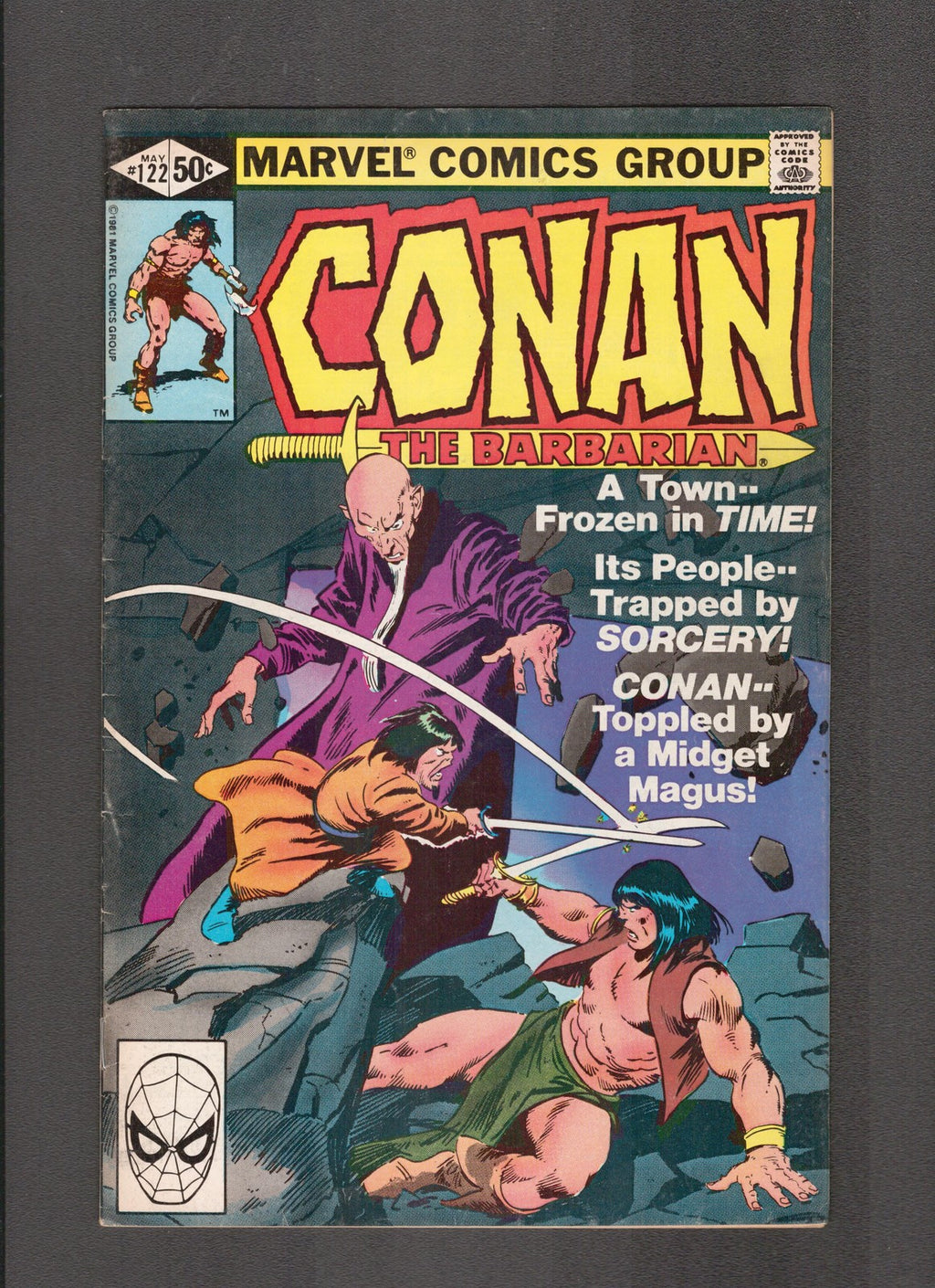 Conan the Barbarian #122 (1981) Direct Edition, Buscema Marvel Comics