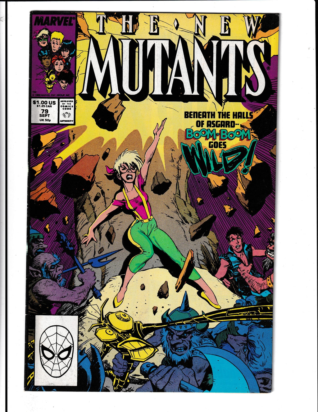 New Mutants #79 (1989) Asgard Marvel Comics