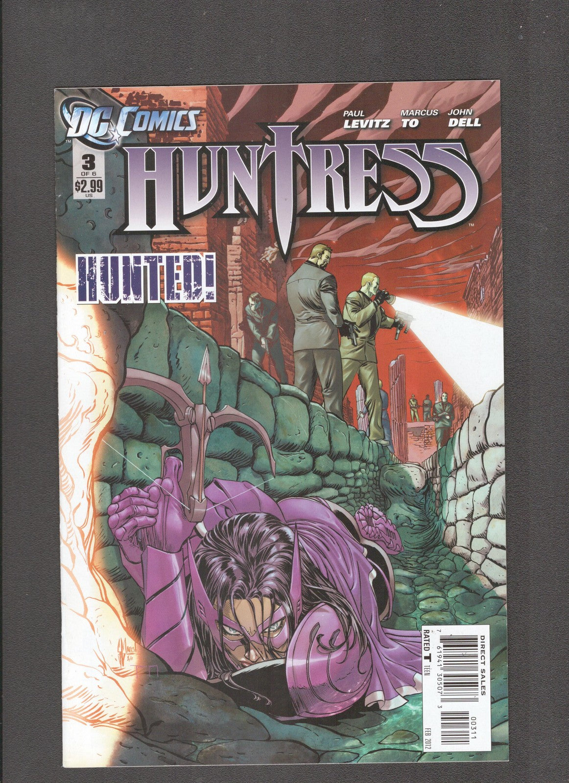 Huntress #3 (2012) Guillem March DC Comics