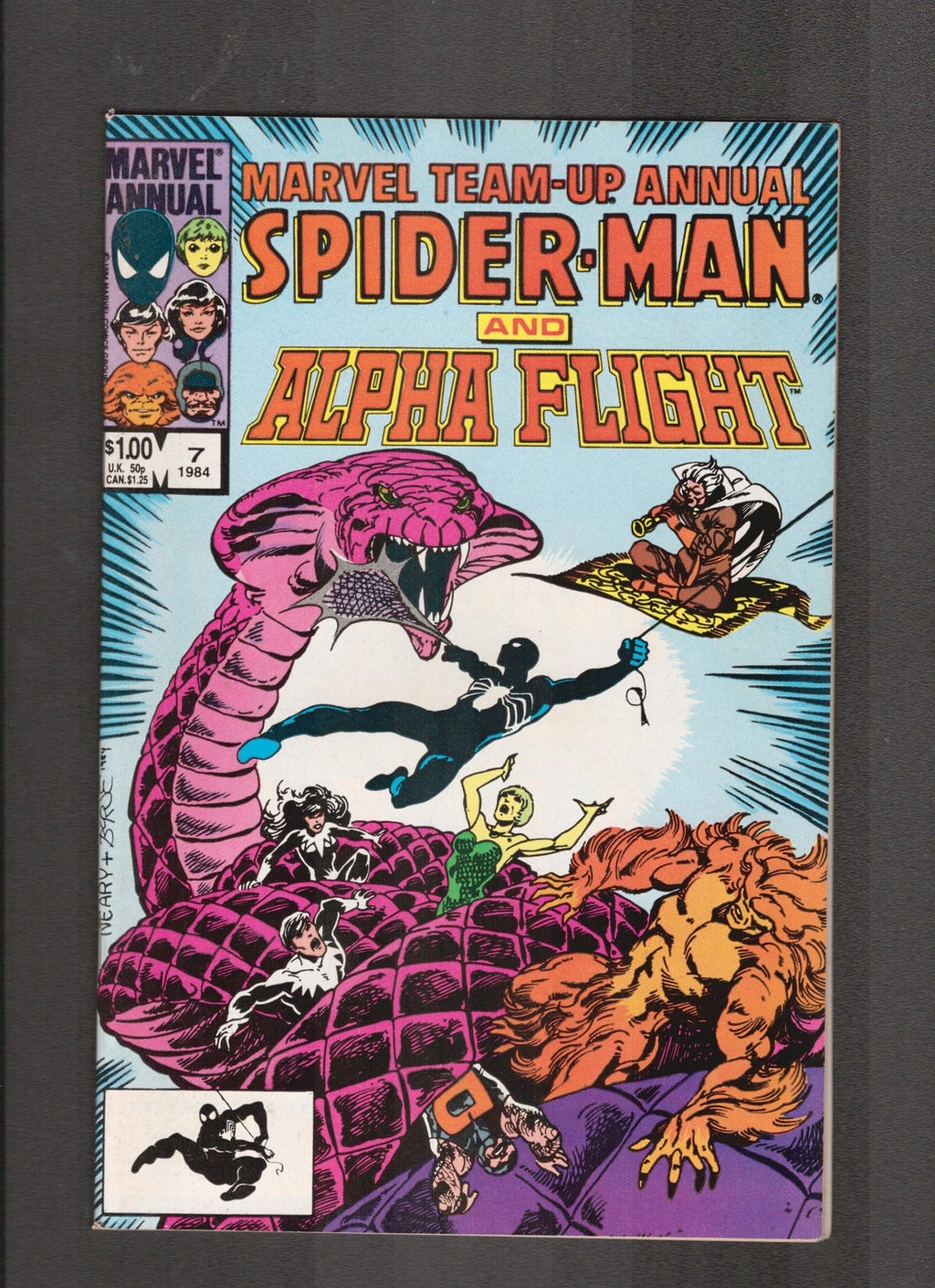 Marvel Team-Up Annual #7 (1984) Spider-Man & Alpha Flight Marvel Comics