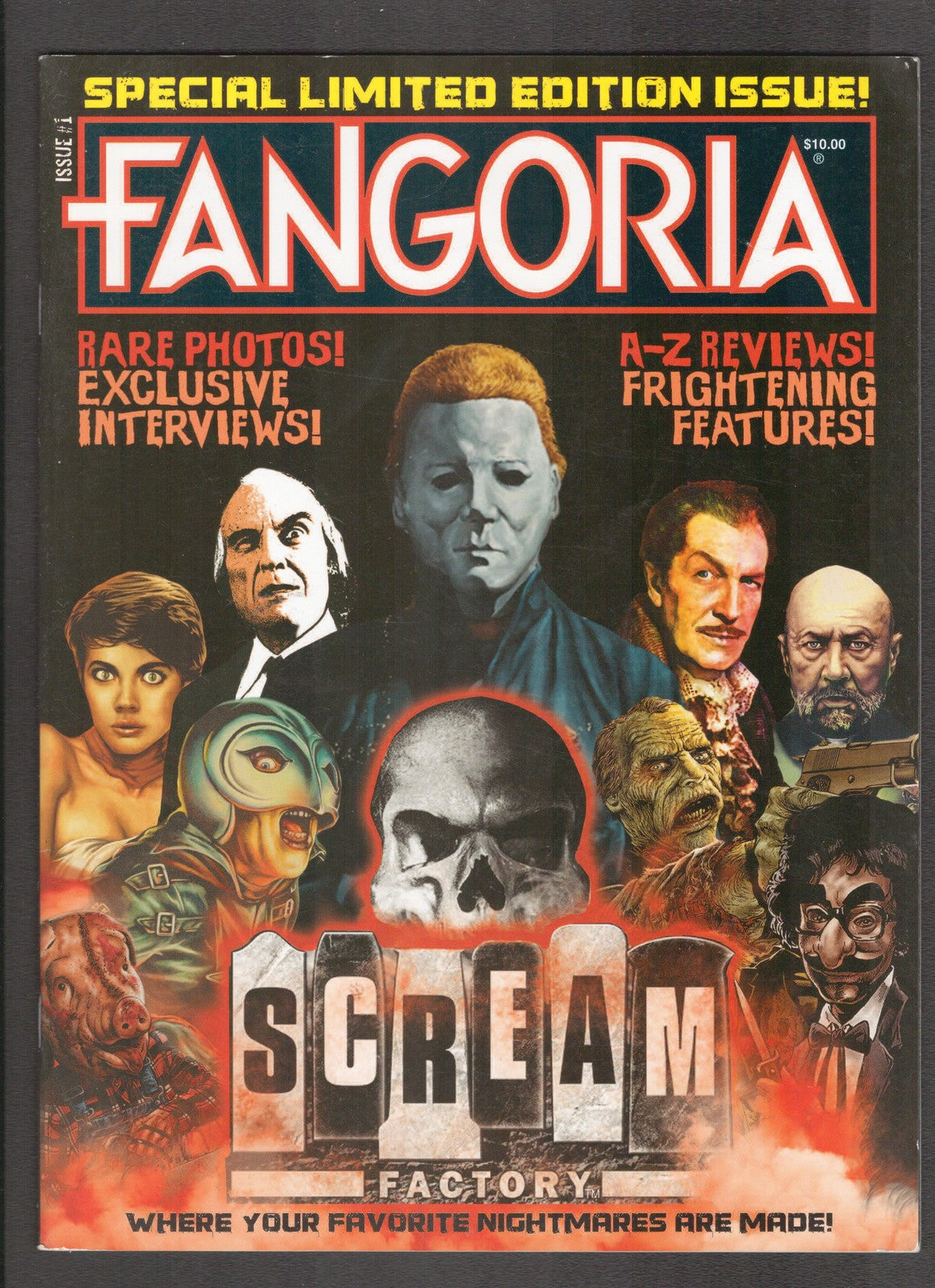 Fangoria #1 (2014) Special Limited Edition Starlog Comics