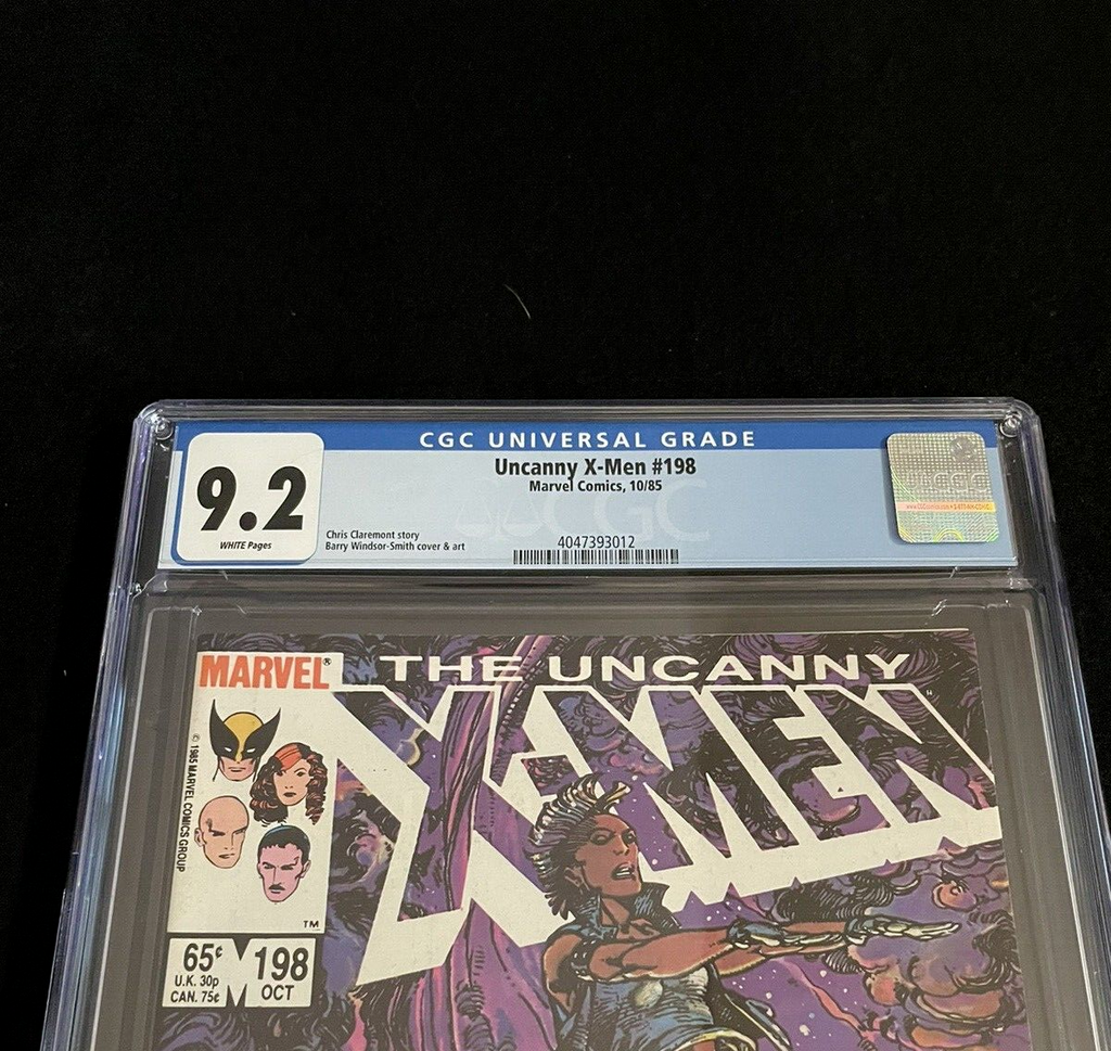 Uncanny X-Men #198 CGC 9.2 (1985)