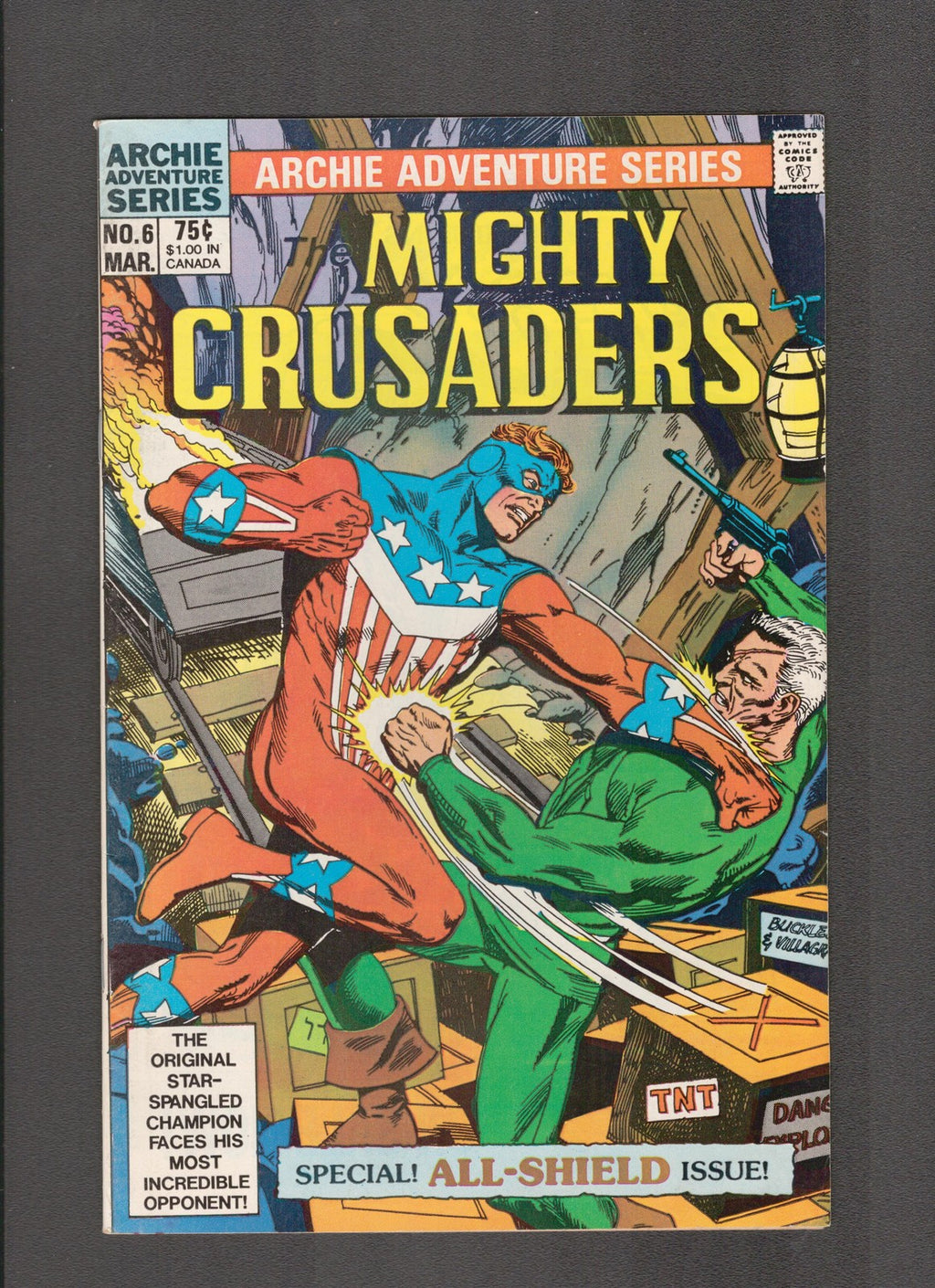 Mighty Crusaders #6 (1984) Dick Ayers, Rich Buckler Sr. Archie Comics