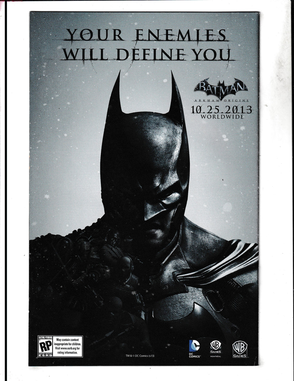 Batman/Superman #3.1 (2013) Doomsday 3-D Motion Cover DC Comics