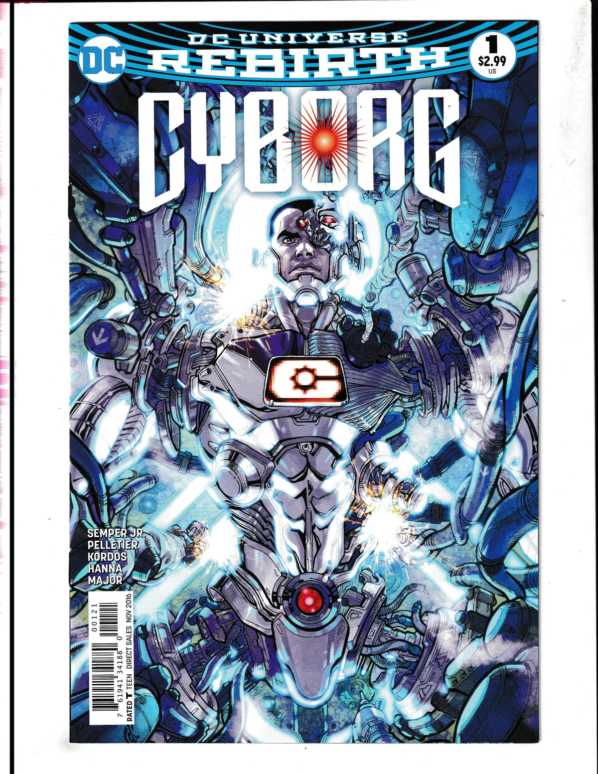 Cyborg #1 (2016) DC Comics