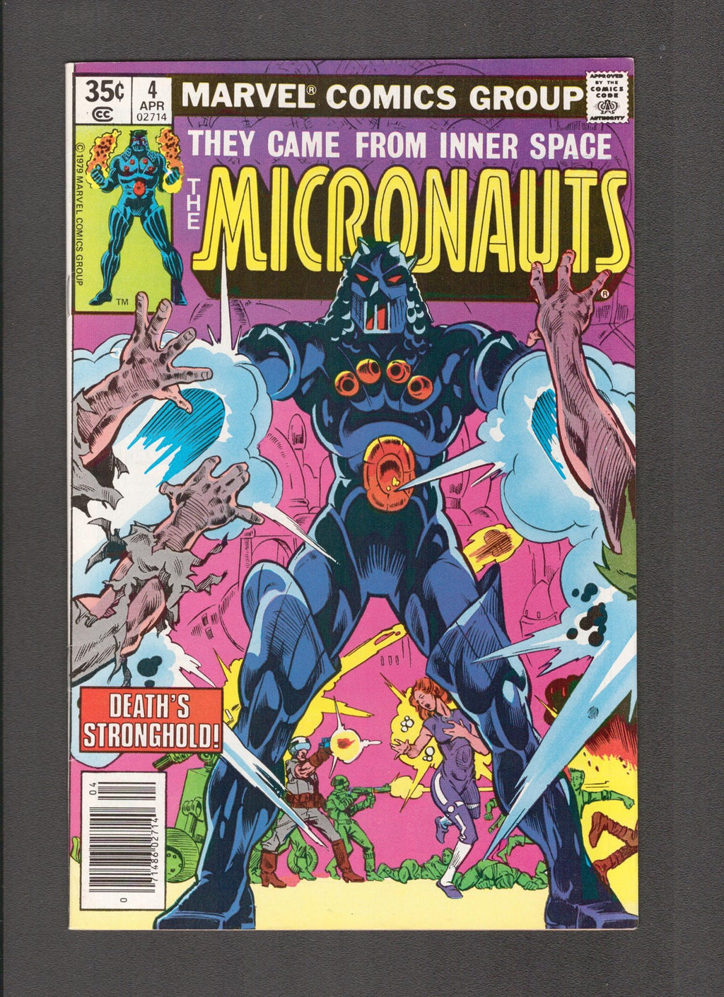 Micronauts #4 (1979) Al Milgrom, Joe Rubinstein Marvel Comics