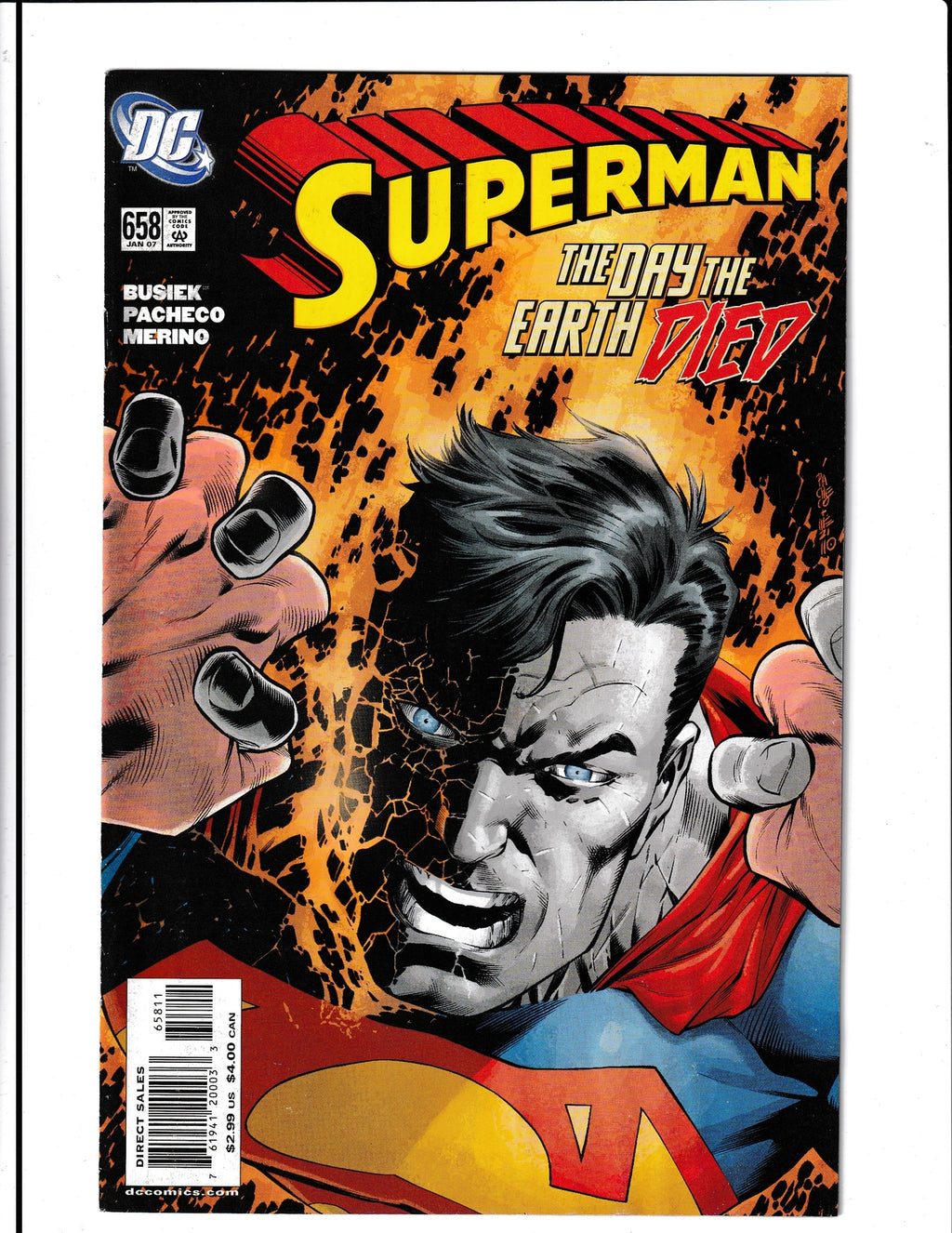 Superman #658 (2007) DC Comics