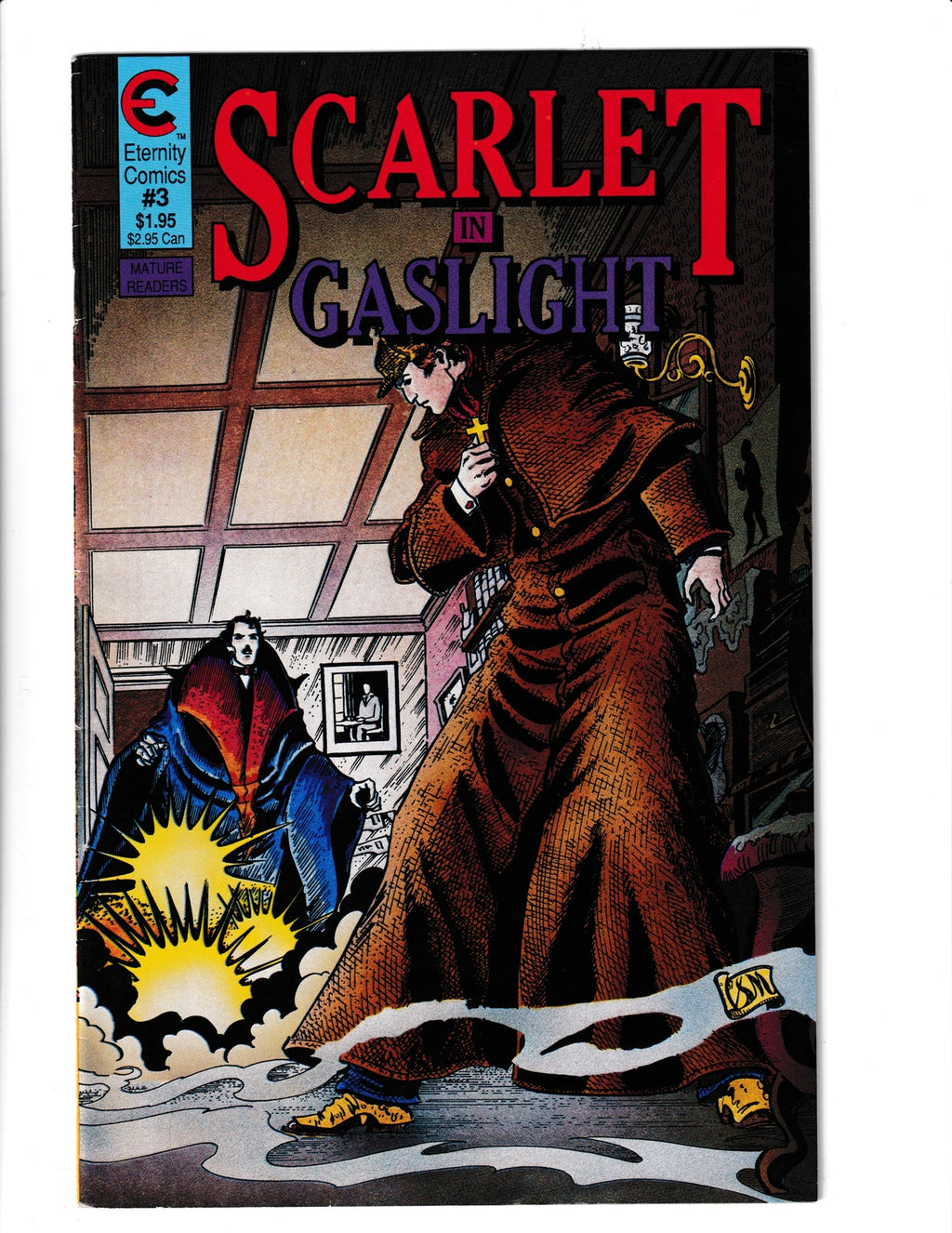Scarlet in Gaslight #3 (1988) Eternity Comics