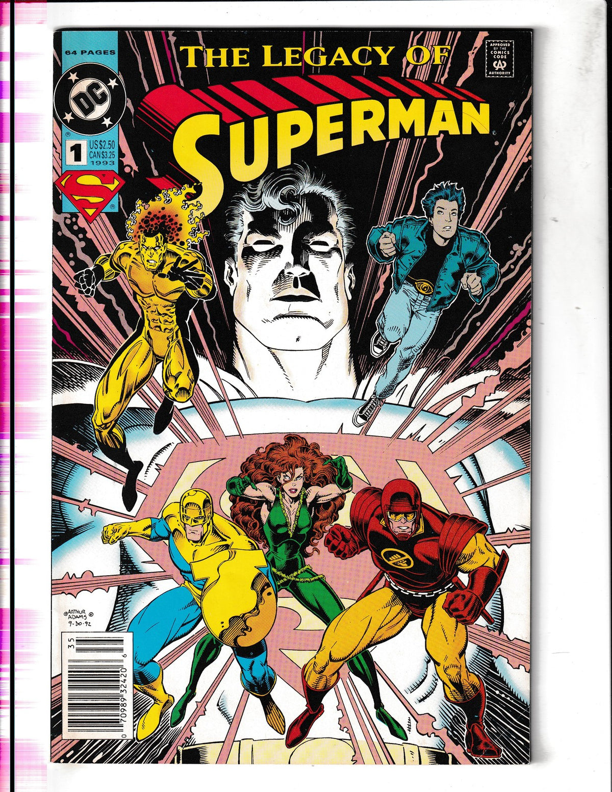 Superman: The Legacy of Superman #1 (1993) DC Comics