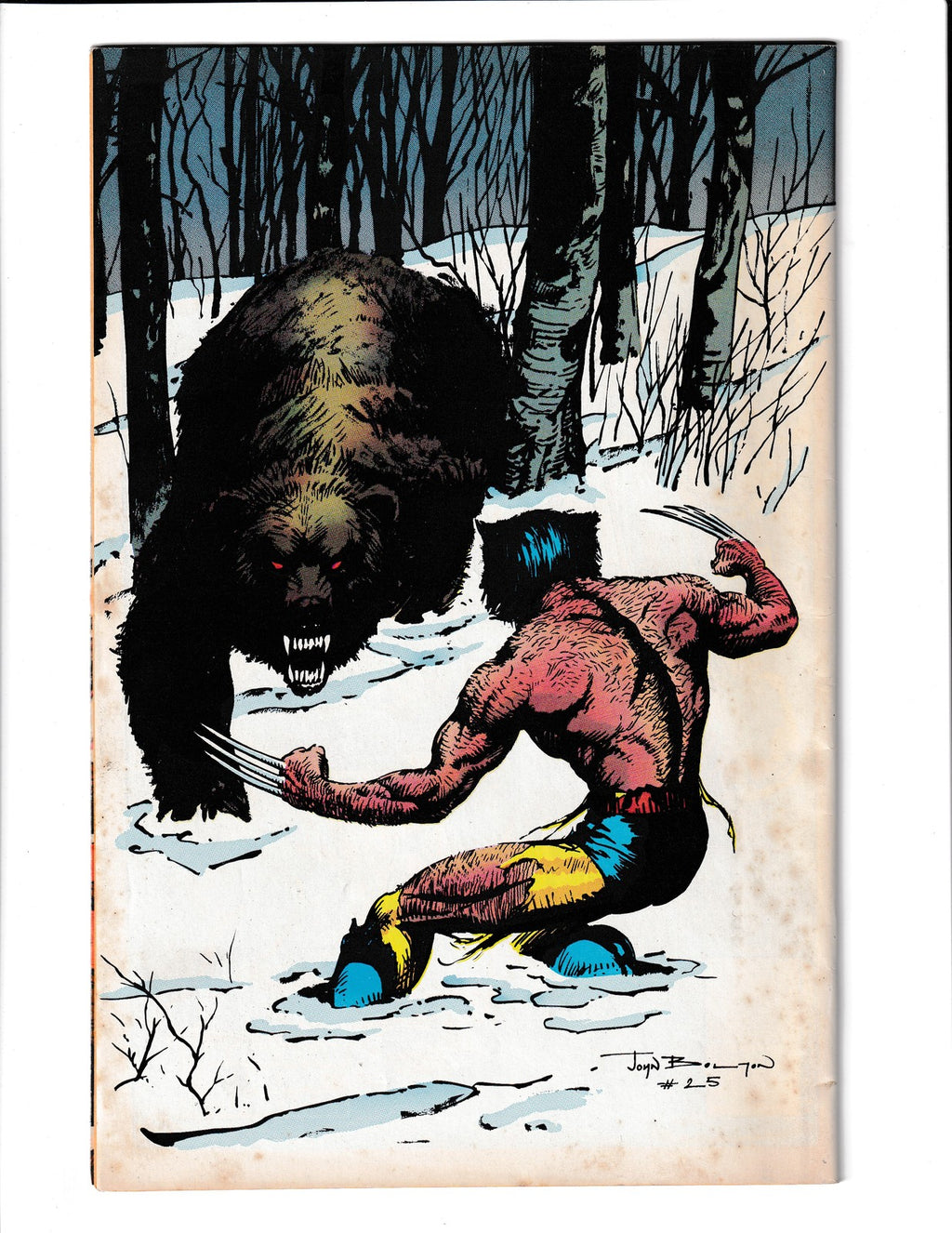 Classic X-Men #25 (1988) Marvel Comics