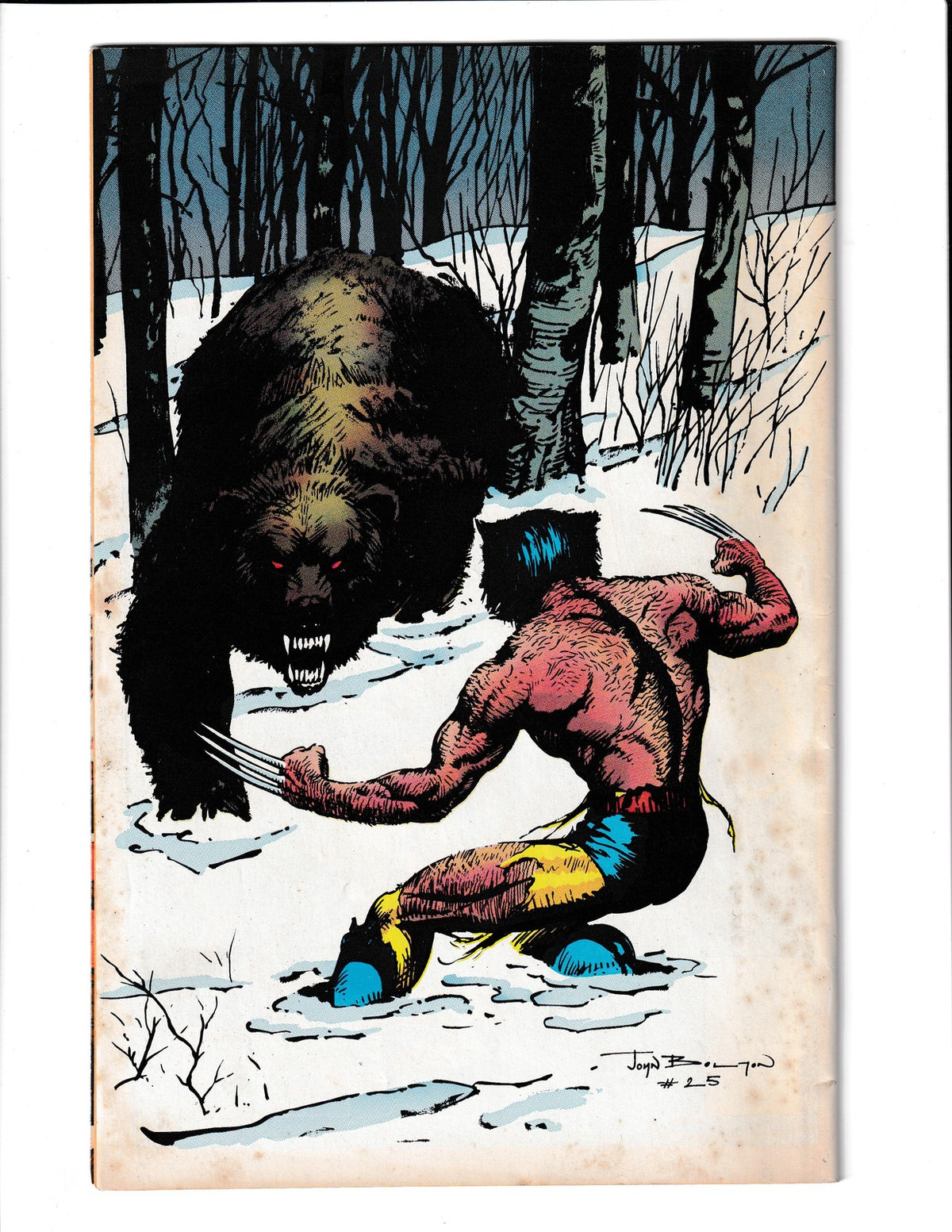 Classic X-Men #25 (1988) Marvel Comics