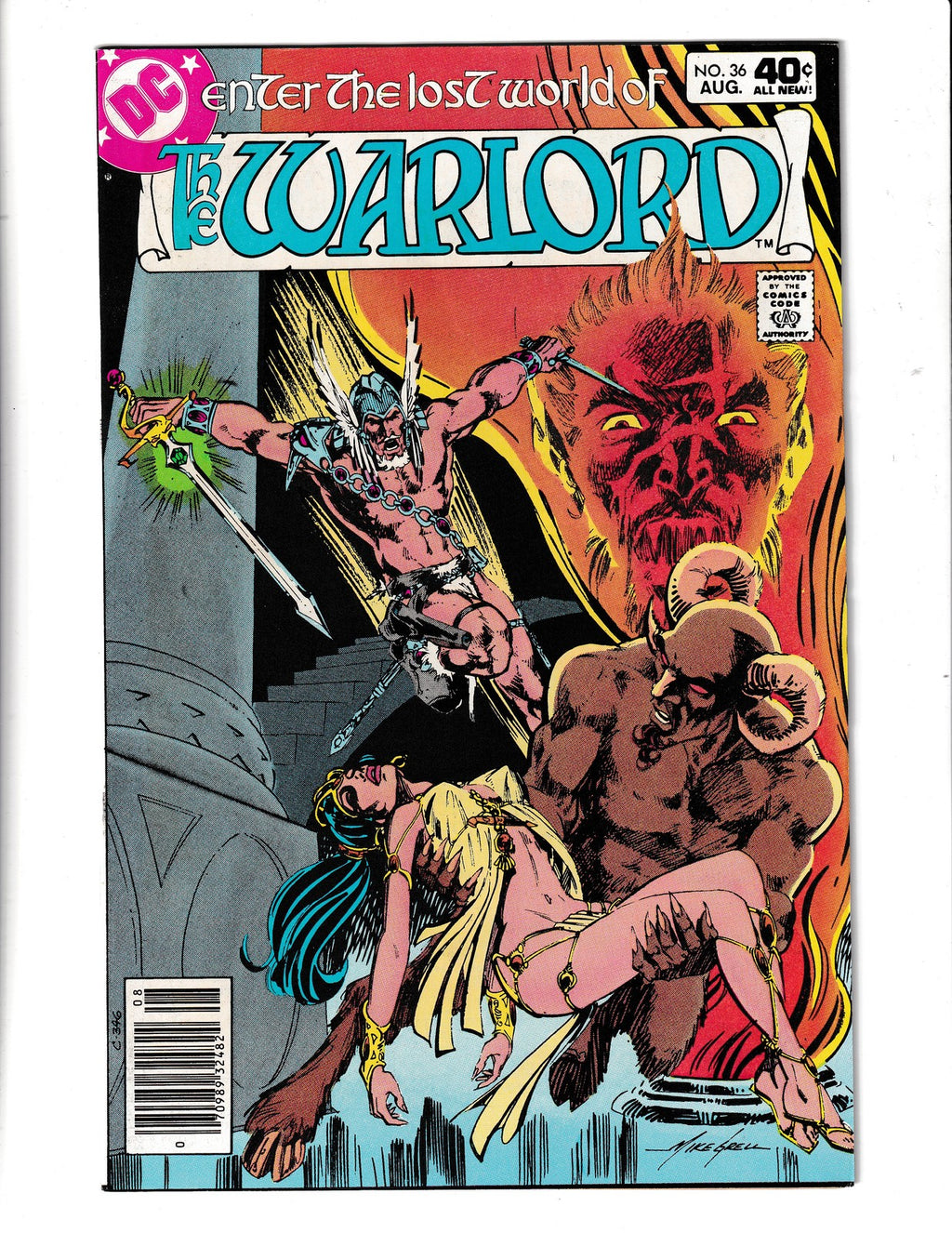 Warlord #36 (1980) DC Comics
