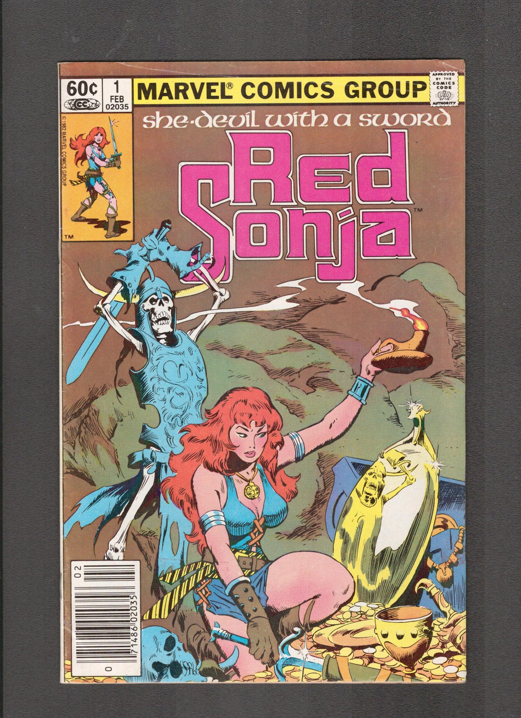 Red Sonja #1 (1983) John Buscema Newsstand Marvel Comics