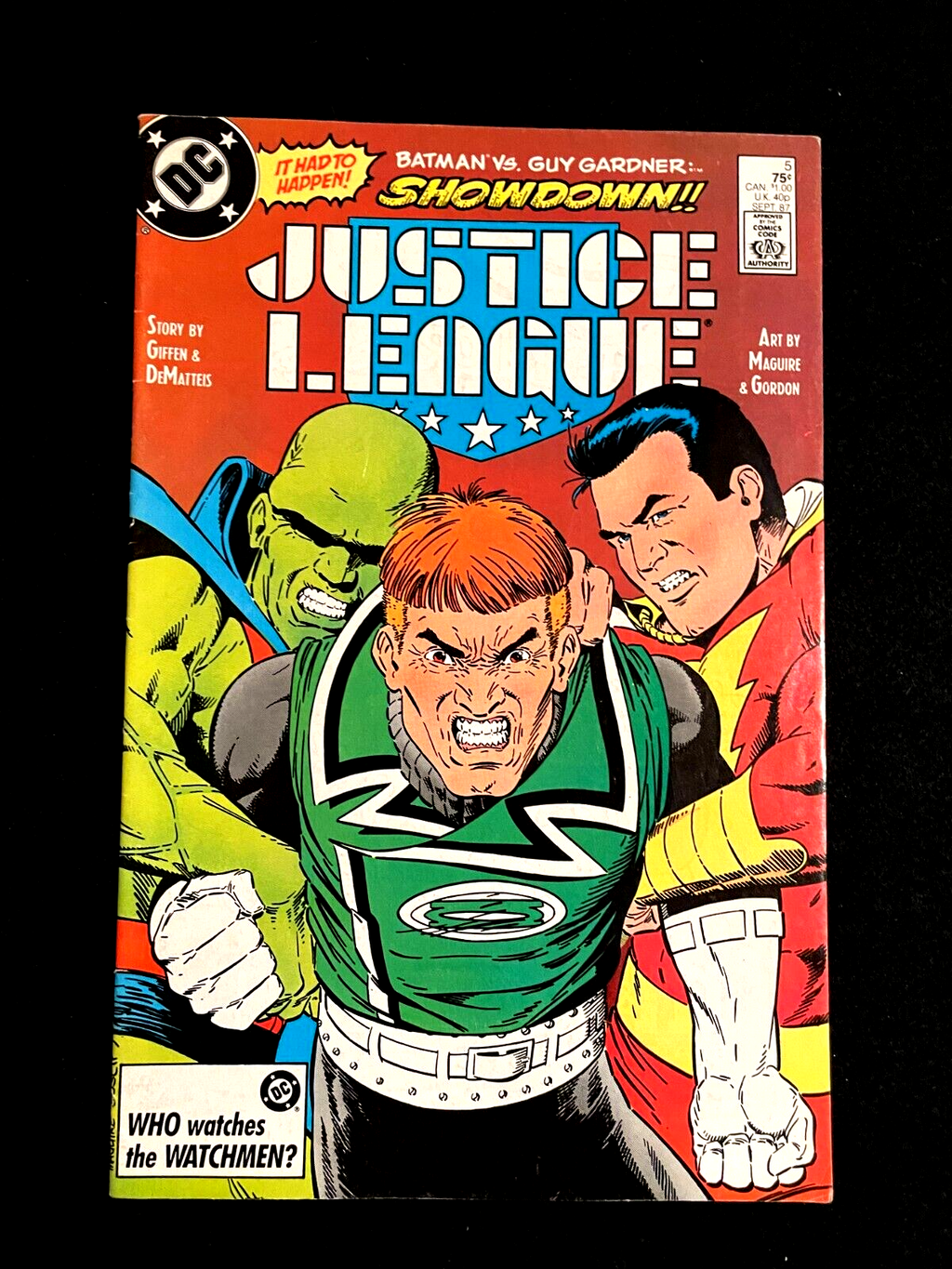 Justice League #5 1987 - DC