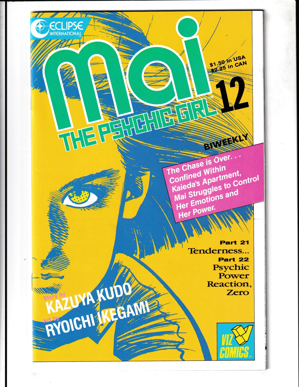 Mai, the Phychic Girl #12 (1987) Eclipse Comics