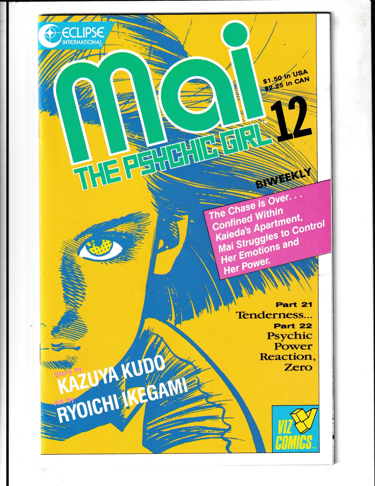 Mai, the Phychic Girl #12 (1987) Eclipse Comics
