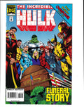 Incredible Hulk #434 (1995) Overpower cards attached Marvel Comics