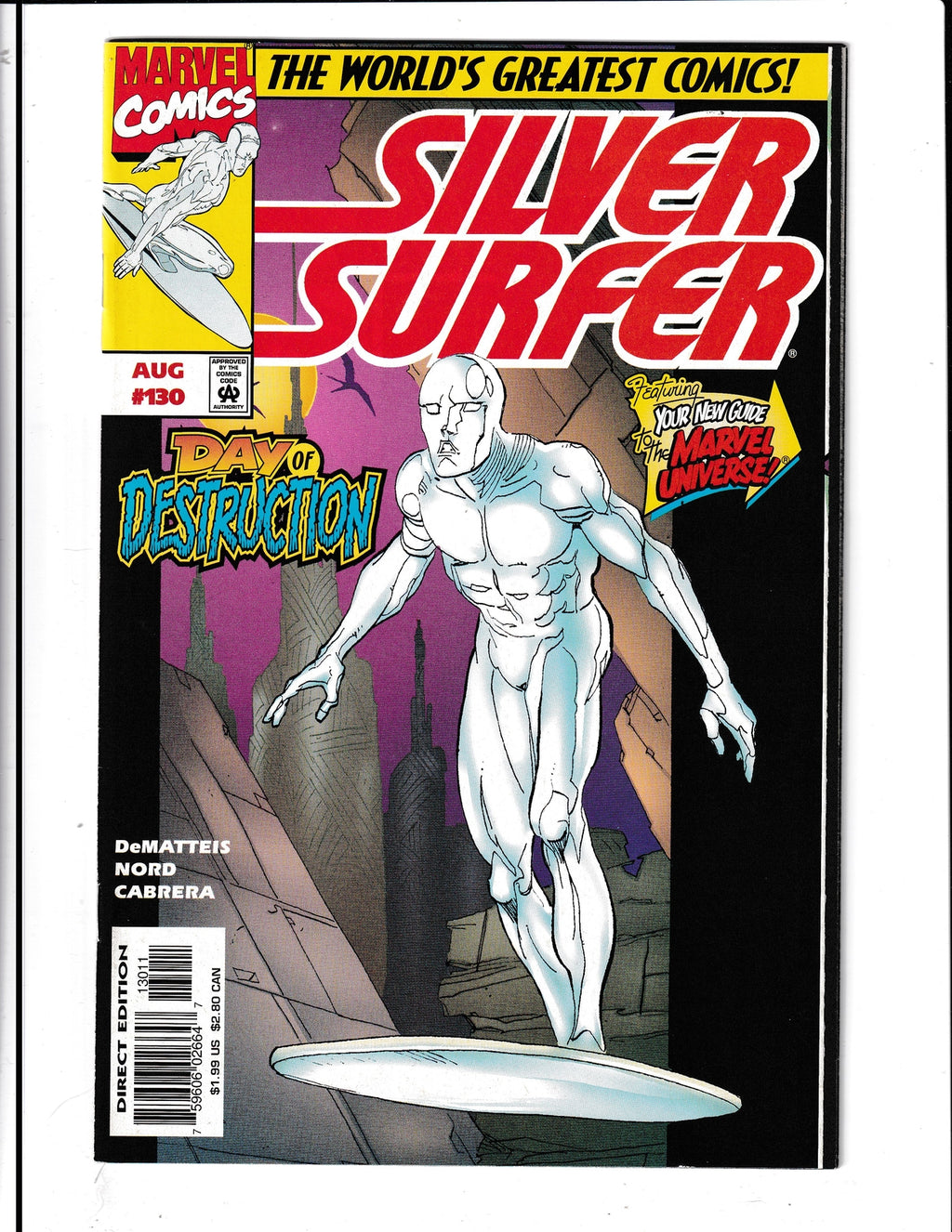 Silver Surfer #130 (1997) Marvel Comics SKU:631