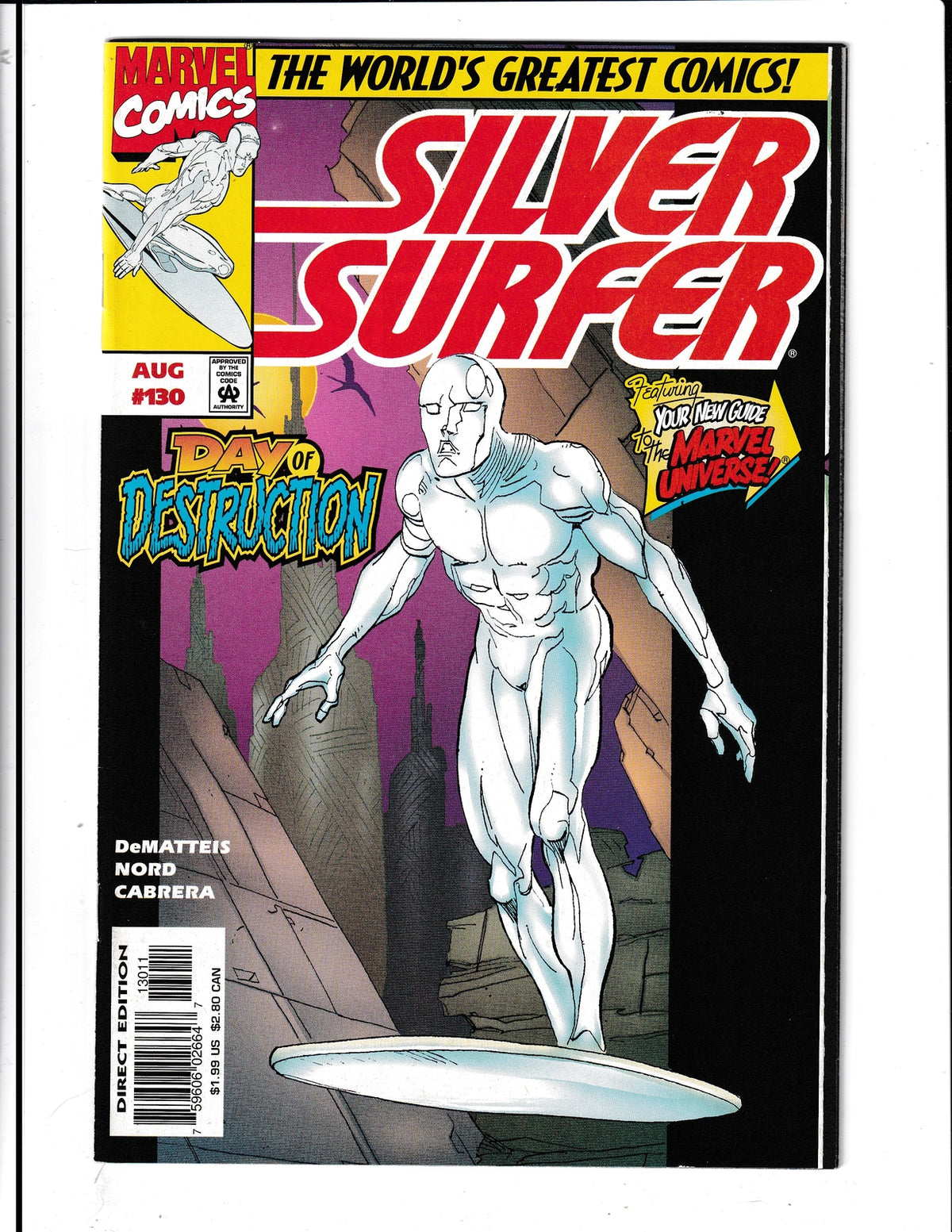 Silver Surfer #130 (1997) Marvel Comics SKU:631