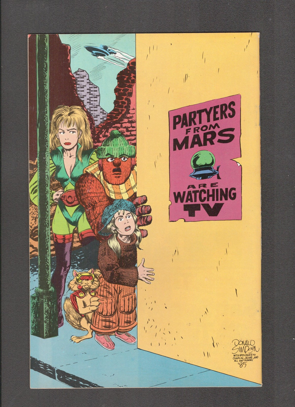 Megaton Man #3 (1985) Donald Simpson Kitchen Sink Comics