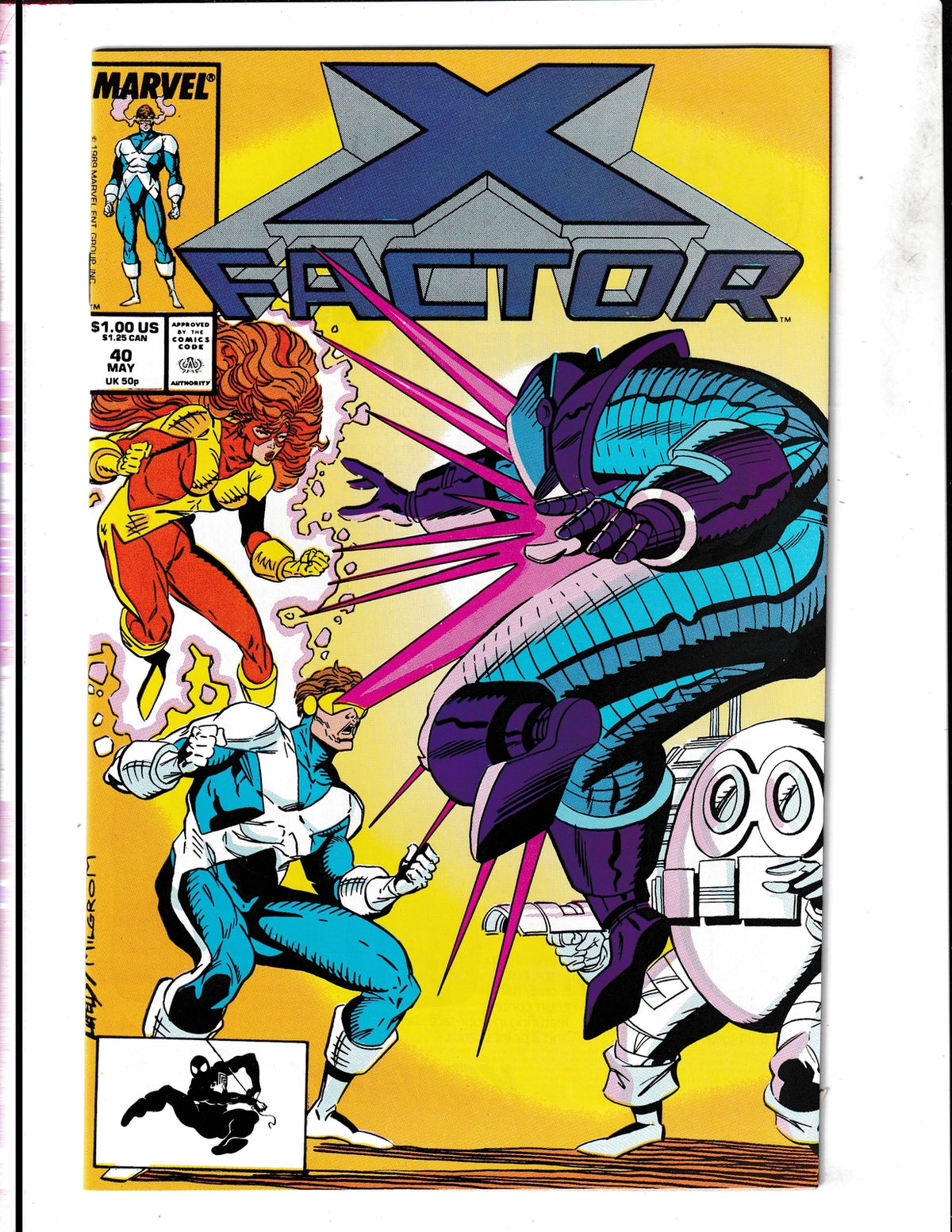 X-Factor #40 (1989) 1st Rob Liefeld Marvel work Higher Grade Marvel Comics