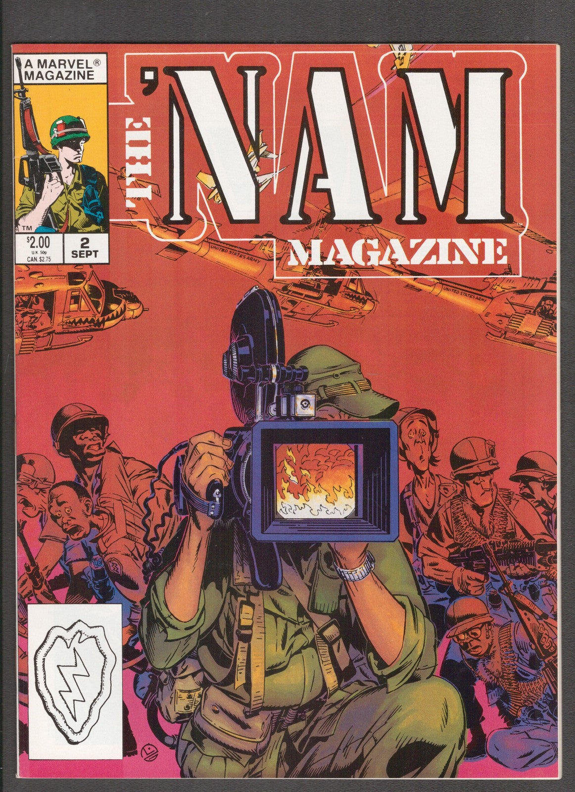 Nam Magazine #1 (1988) Tom De Falco Marvel Comics