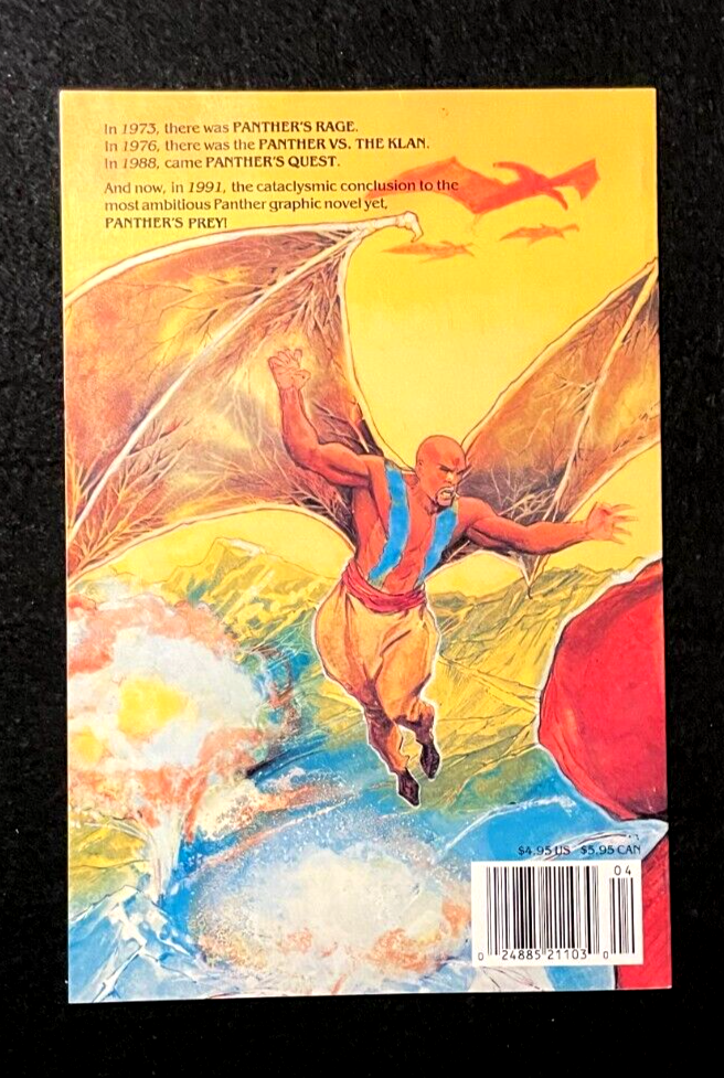 Black Panther: Panther's Prey 1-4 (1990-91) Complete Set Marvel Comics